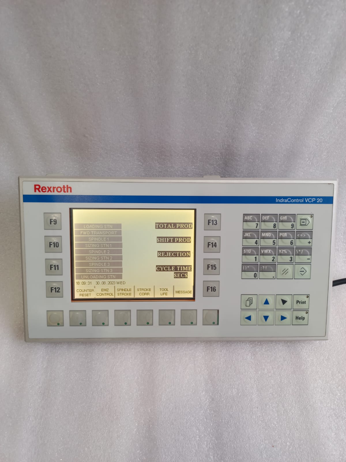Rexroth IndraControl VCP20 VCP20.2DUN-003-PB-NN-PW Industrial HMI Operator Panel thumbnail 7