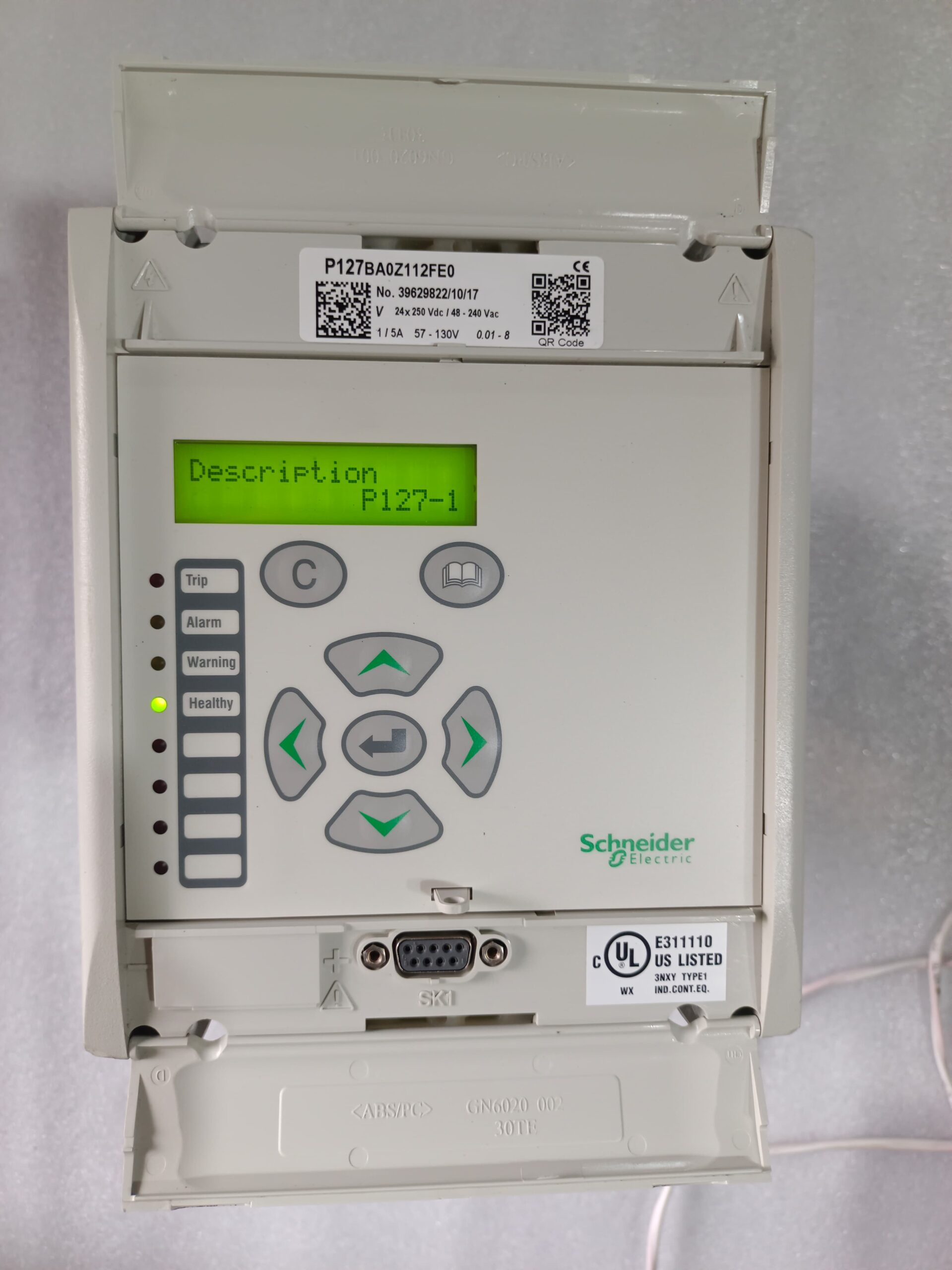 Schneider MiCOM P127 P127BA0Z112FE0 Protection Relay – Advanced Motor And Feeder Protection Relay thumbnail 8