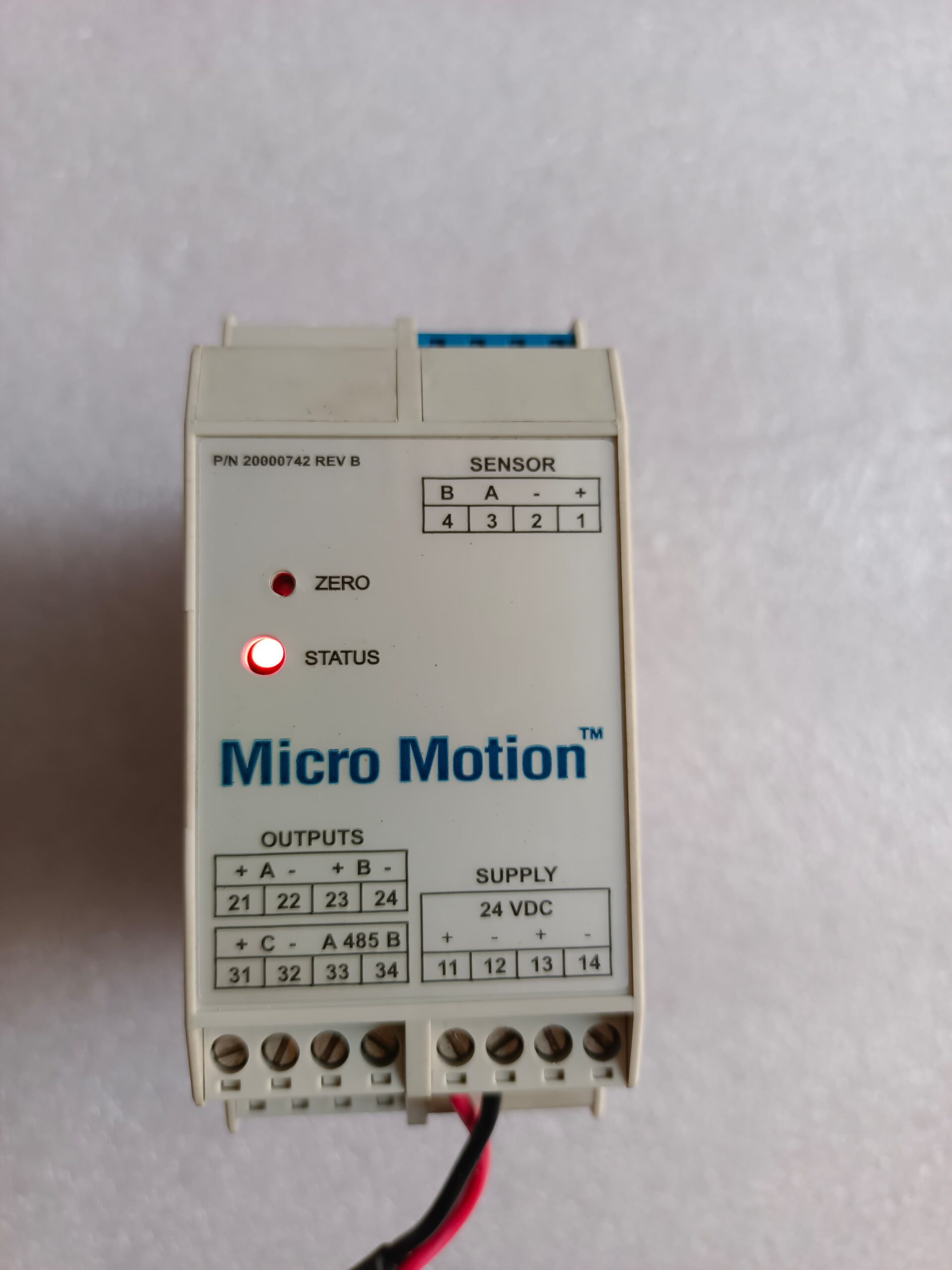 Micro Motion MMI-20012294 1500D3ACBBFBZZ Transmitter / Messumformer – High-Performance Coriolis Flow Meter Transmitter thumbnail 12
