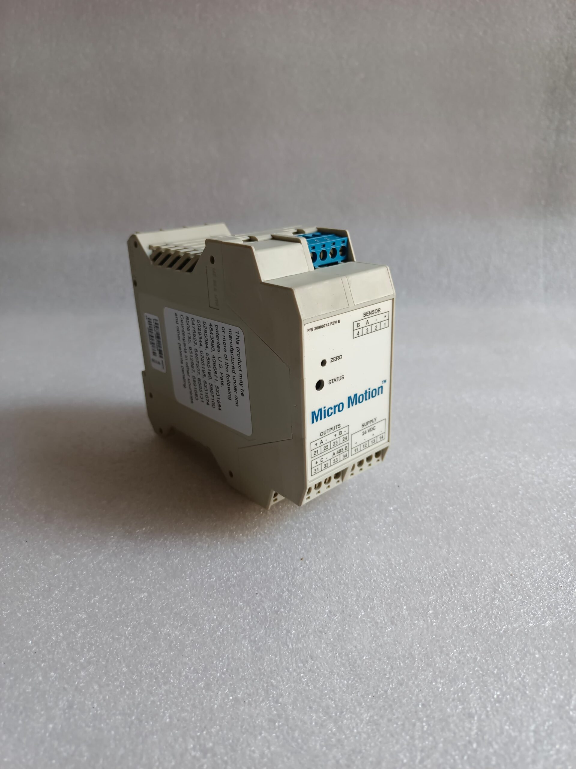 Micro Motion MMI-20012294 1500D3ACBBFBZZ Transmitter / Messumformer – High-Performance Coriolis Flow Meter Transmitter thumbnail 4