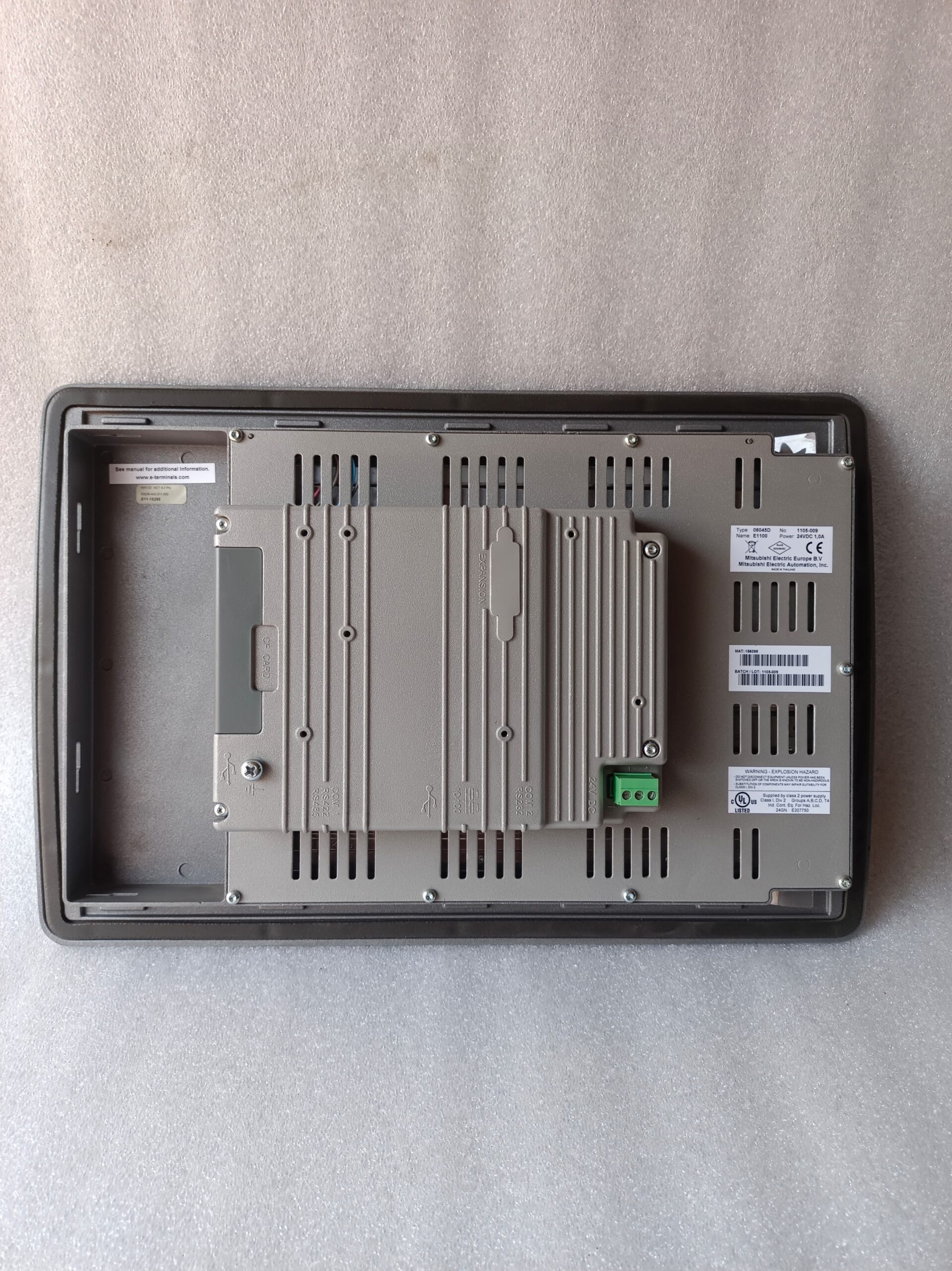Mitsubishi E1100 HMI Operator Panel 06045D Touchscreen Industrial Interface thumbnail 8