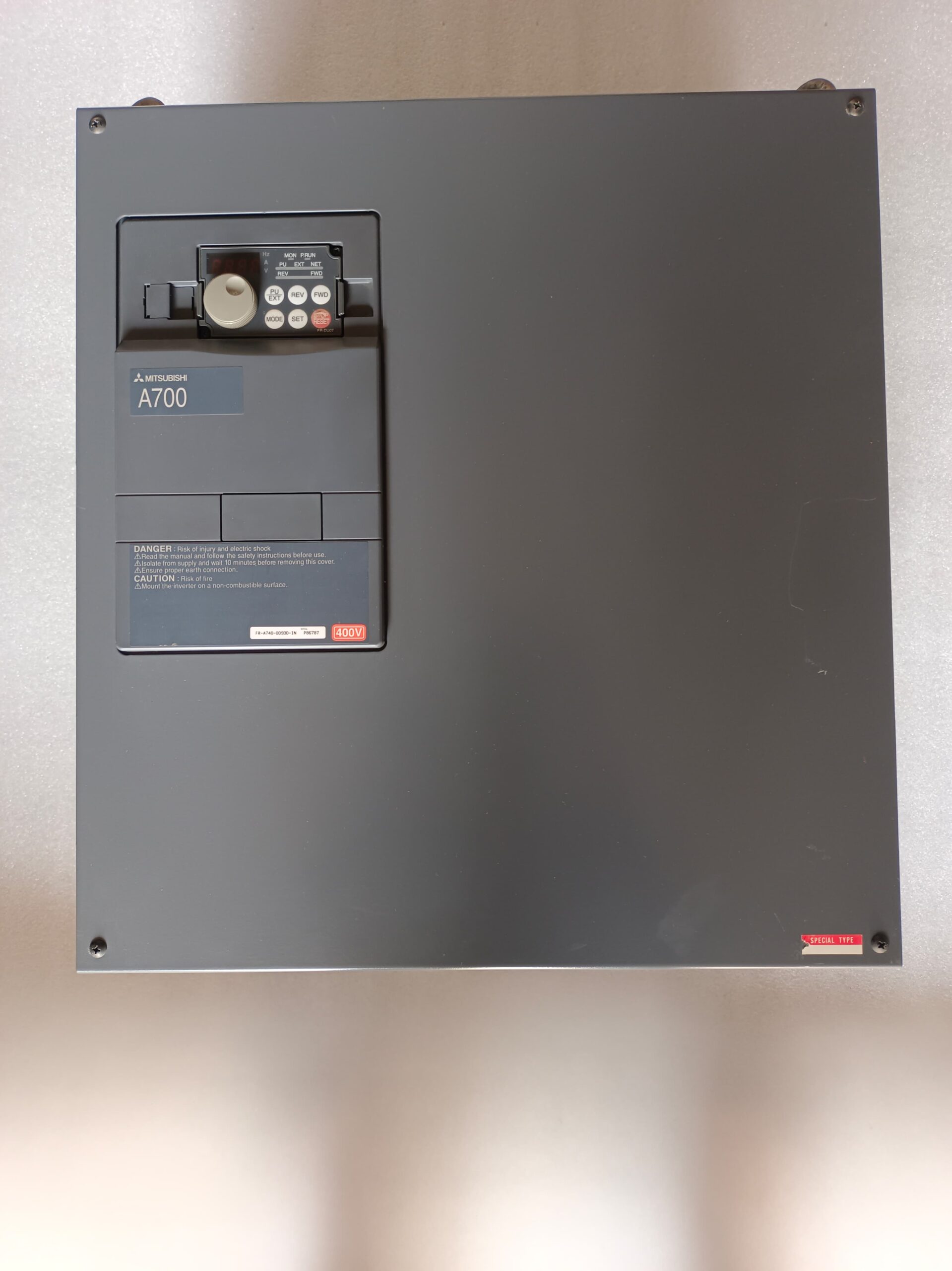 MITSUBISHI A700 FR-A740-00930-IN 50HP AC Drive – High Performance Variable Frequency Drive (VFD) for Industrial Motor Control thumbnail 2