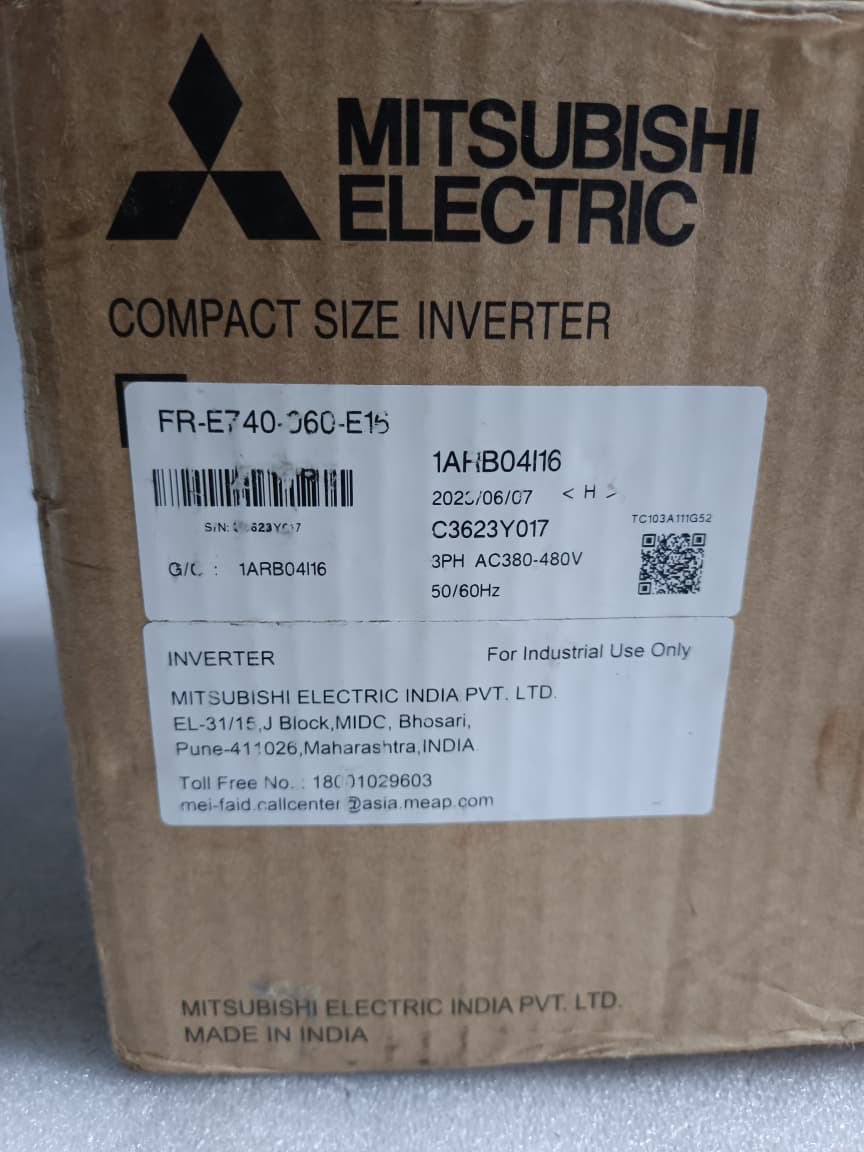 MITSUBISHI E700 FR-E740-060-E16 Variable Frequency Drive (VFD) – High-Performance Industrial AC Drive for Motor Speed Control thumbnail 4