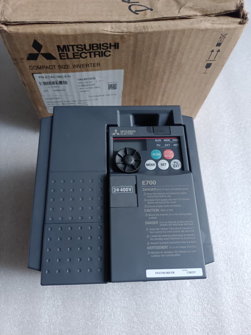 MITSUBISHI E700 FR-E740-060-E16 Variable Frequency Drive (VFD) – High-Performance Industrial AC Drive for Motor Speed Control thumbnail 5