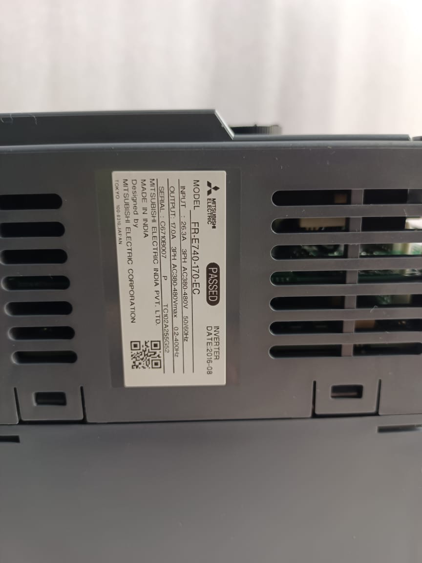 MITSUBISHI E700 FR-E740-170-EC 10HP 480V AC Drive – Industrial Variable Frequency Drive (VFD) for Precision Motor Control thumbnail 9