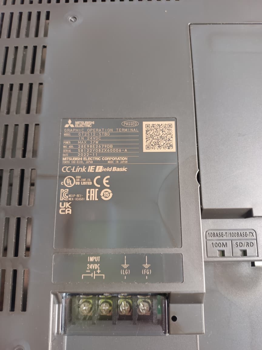 Mitsubishi GT2512-STBD GOT2000 12.1” HMI Touch Panel | Advanced Industrial Operator Interface thumbnail 6