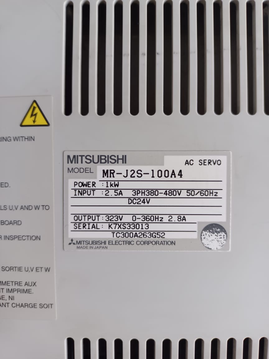 Mitsubishi MR-J2S-100A4 AC Servo Drive – High-Performance MELSERVO AC Servo Amplifier thumbnail 5