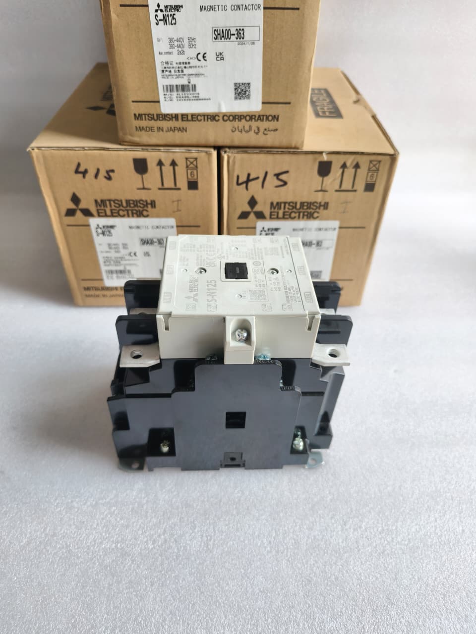 Mitsubishi Electric S-N125 (SN125) Magnetic Contactor | Heavy-Duty Industrial Motor Control Contactor thumbnail 4