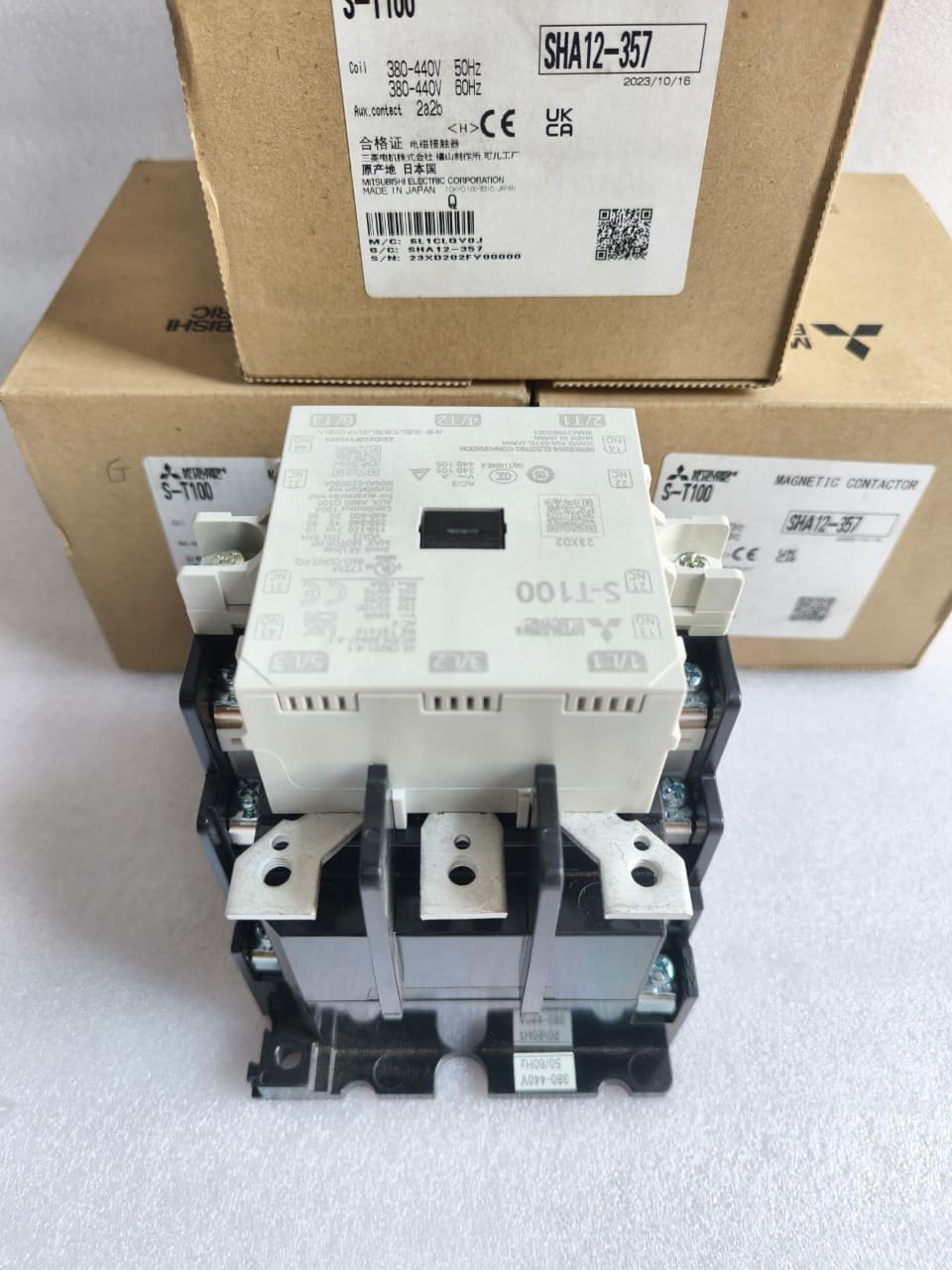Mitsubishi Electric S-T100 (ST100) Magnetic Contactor | Heavy-Duty Industrial Motor Control Contactor thumbnail 2