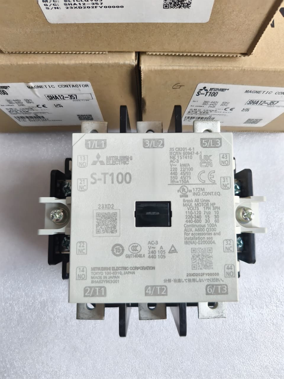 Mitsubishi Electric S-T100 (ST100) Magnetic Contactor | Heavy-Duty Industrial Motor Control Contactor thumbnail 6