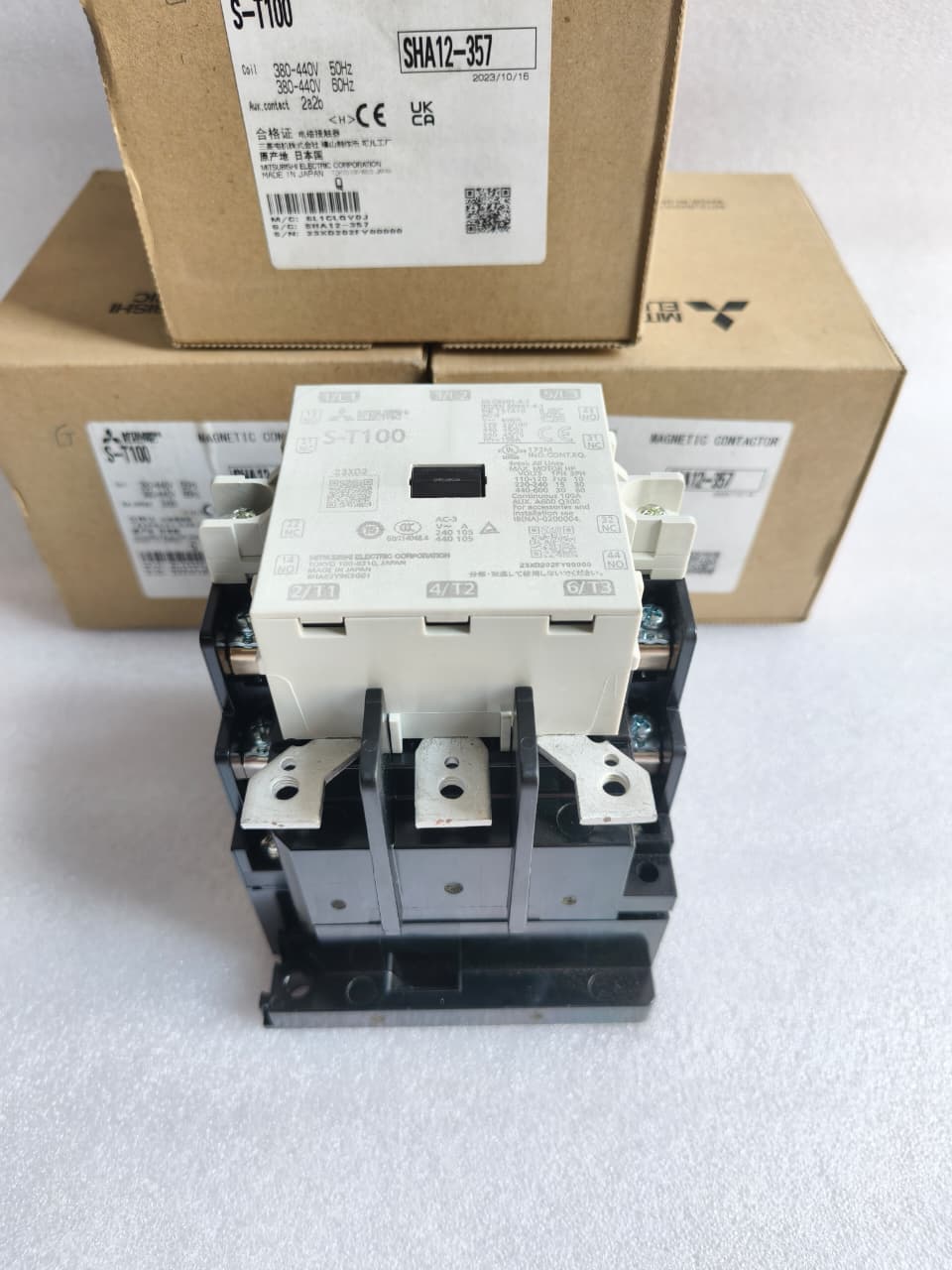Mitsubishi Electric S-T100 (ST100) Magnetic Contactor | Heavy-Duty Industrial Motor Control Contactor thumbnail 3