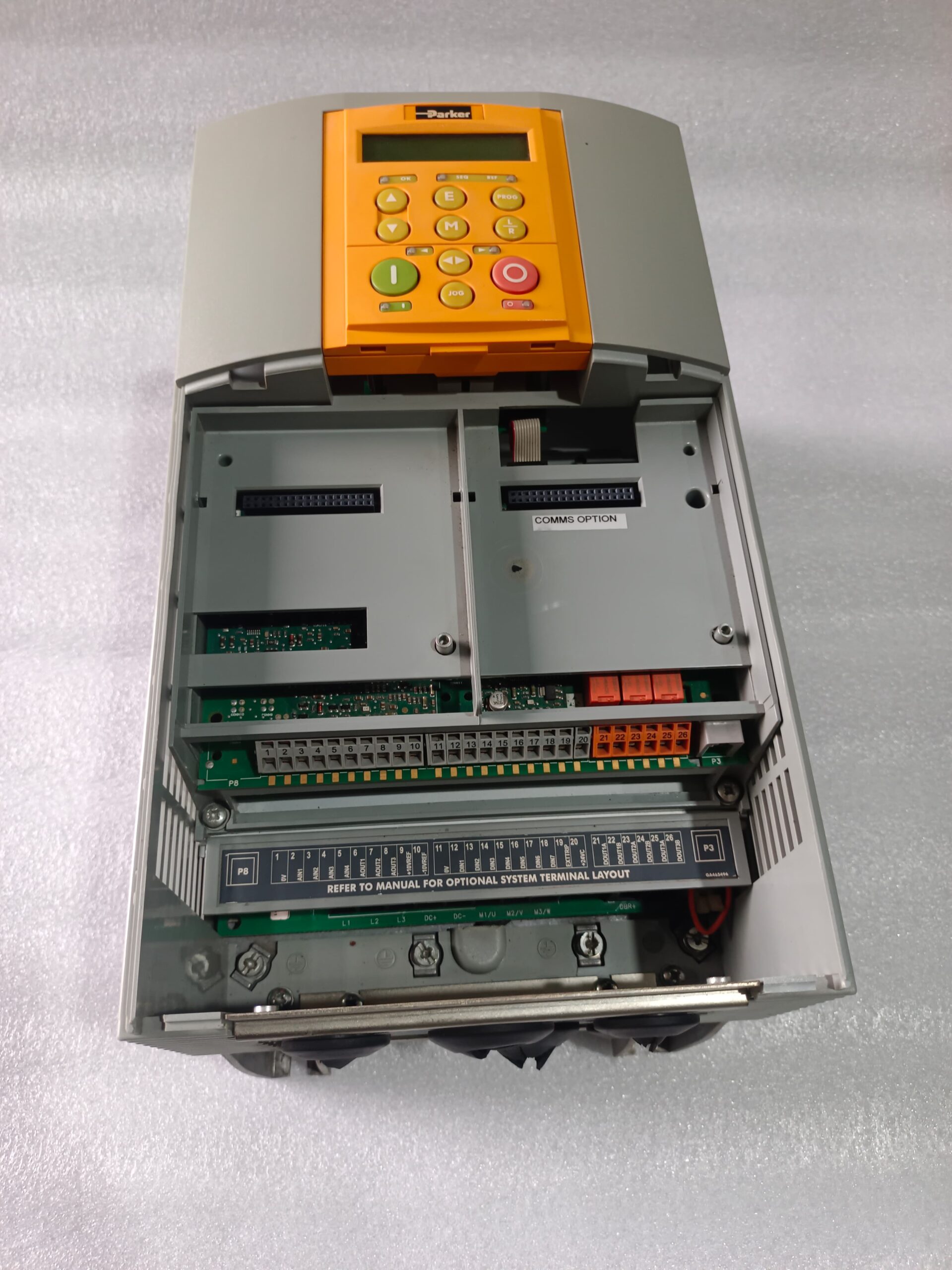 Parker 690-432230C0-B00P00-A400 | 690PC/0110/400/0011/UK/0/0/0/0/B0/0/0 AC Drive | Parker 690P Variable Frequency Drive (VFD) thumbnail 3