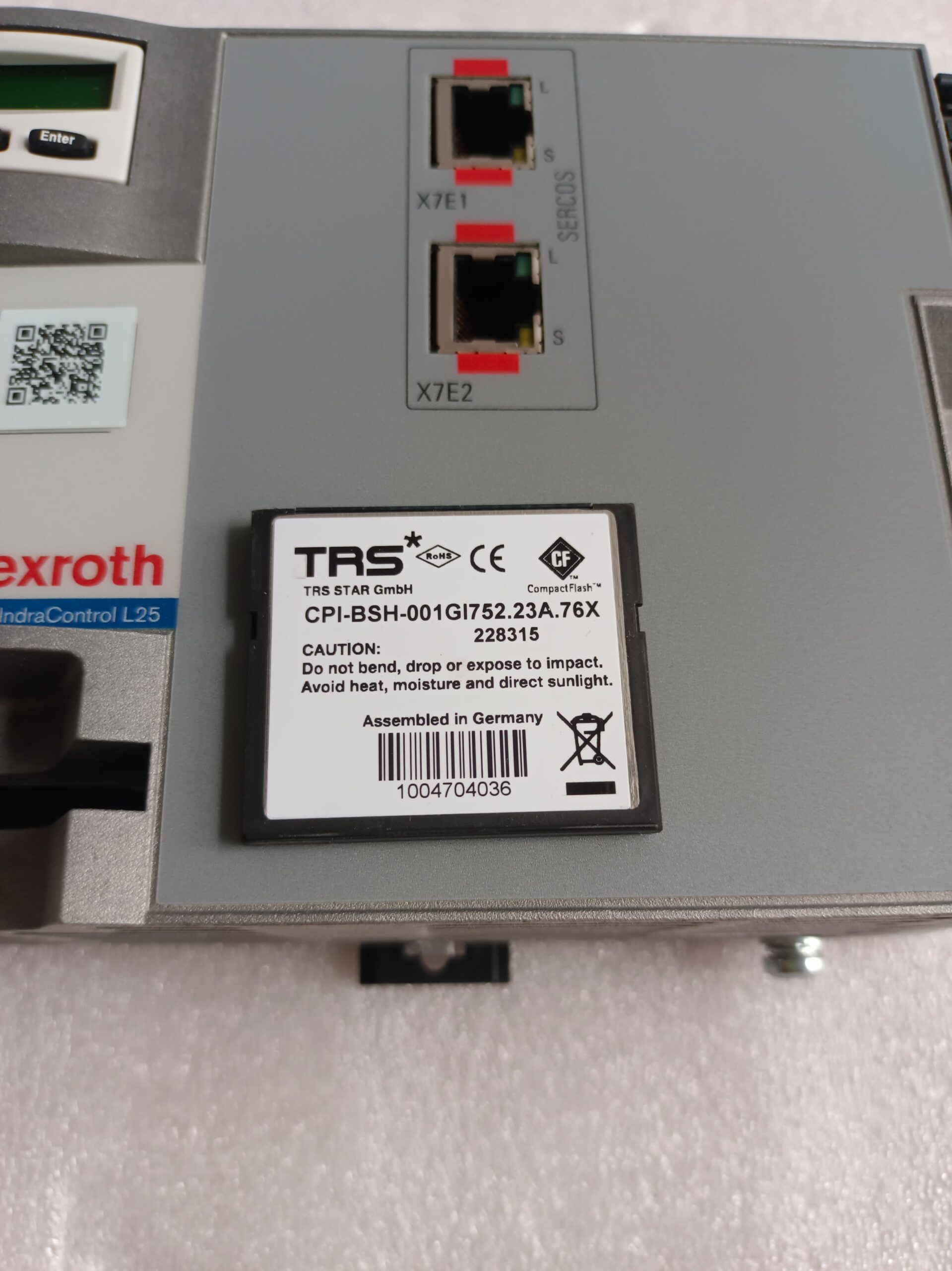 Bosch Rexroth IndraControl L25 CML25.1-3N-400-NN-NNC1-NW Industrial PLC Controller – Advanced Automation Control Unit thumbnail 12