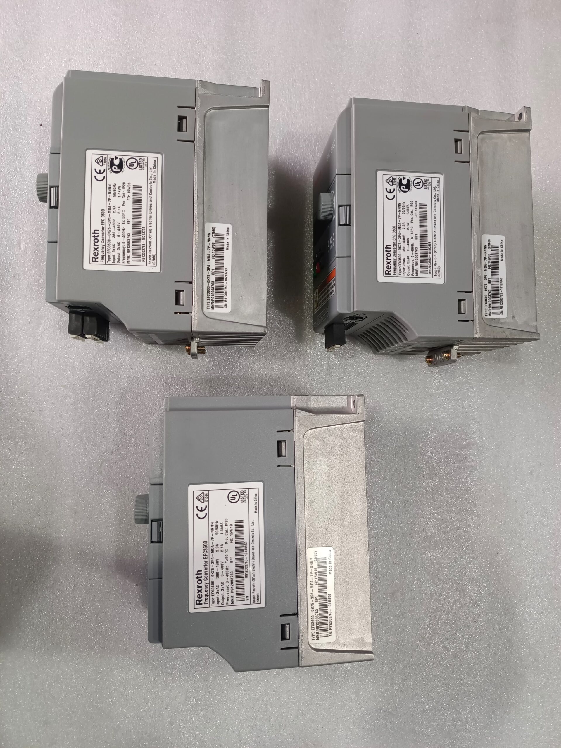 Bosch Rexroth EFC3600-0K75-3P4-MDA-7P-NNNN EFC3600 0.75kW (1HP) AC Drive | 380-480V Three Phase Variable Frequency Drive (VFD) thumbnail 5