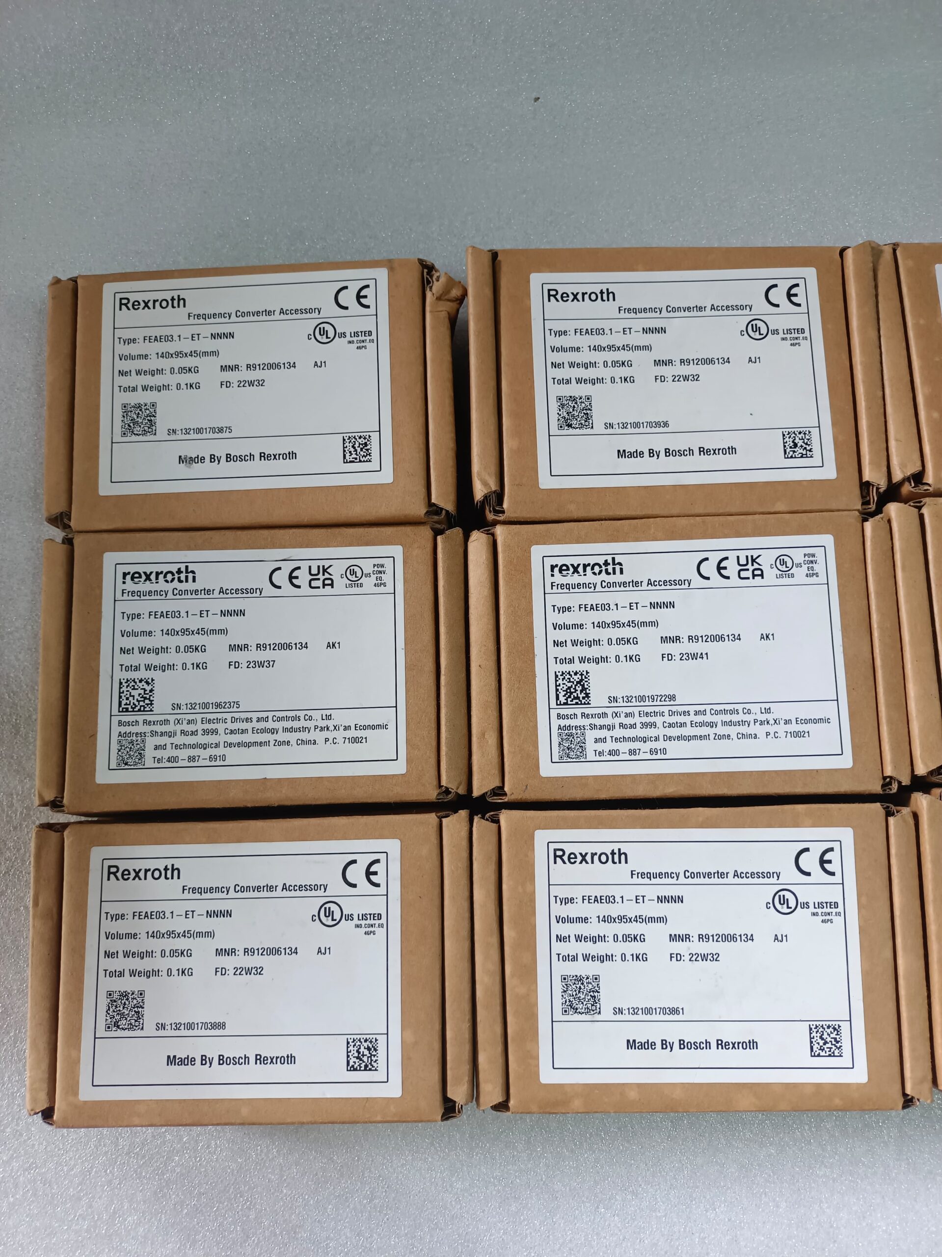 Bosch Rexroth FEAE03.1-ET-NNNN R912006134 Industrial Automation Control Module | High-Performance Drive System Component thumbnail 4
