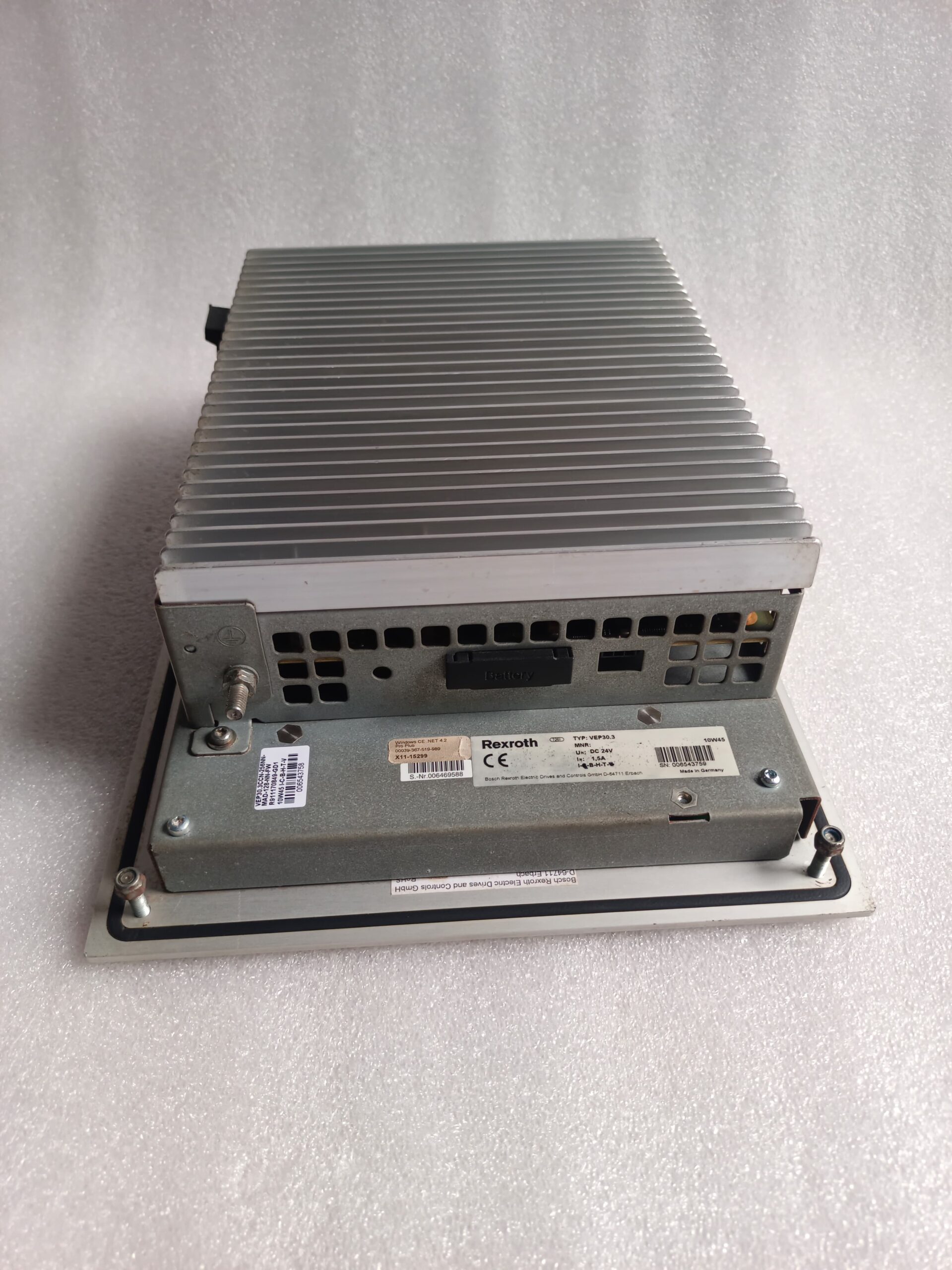 Rexroth IndraControl VEP30 VEP30.3CCN-256NN-MAD-128-NN-FW Industrial Panel PC thumbnail 4