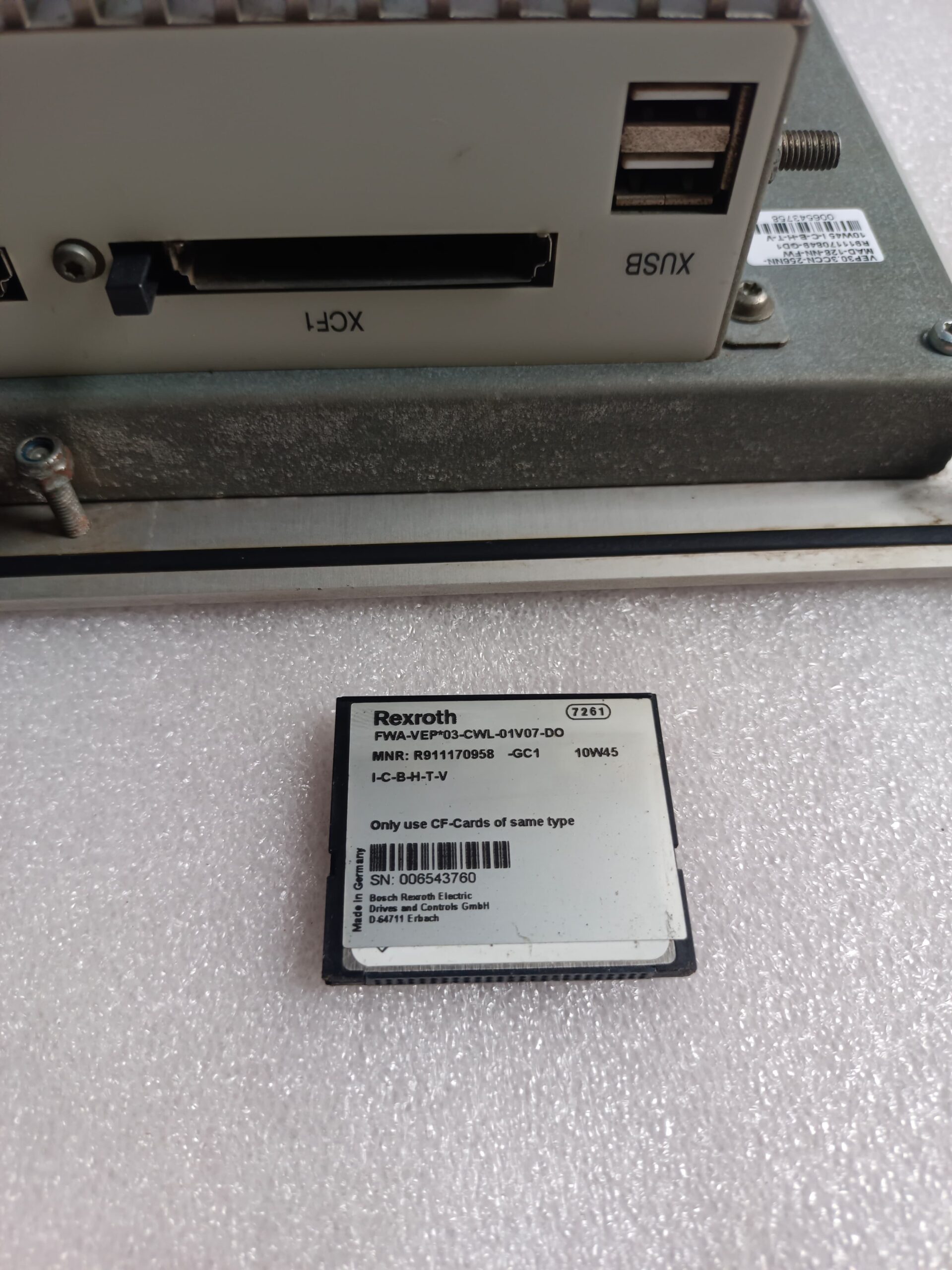 Rexroth IndraControl VEP30 VEP30.3CCN-256NN-MAD-128-NN-FW Industrial Panel PC thumbnail 10