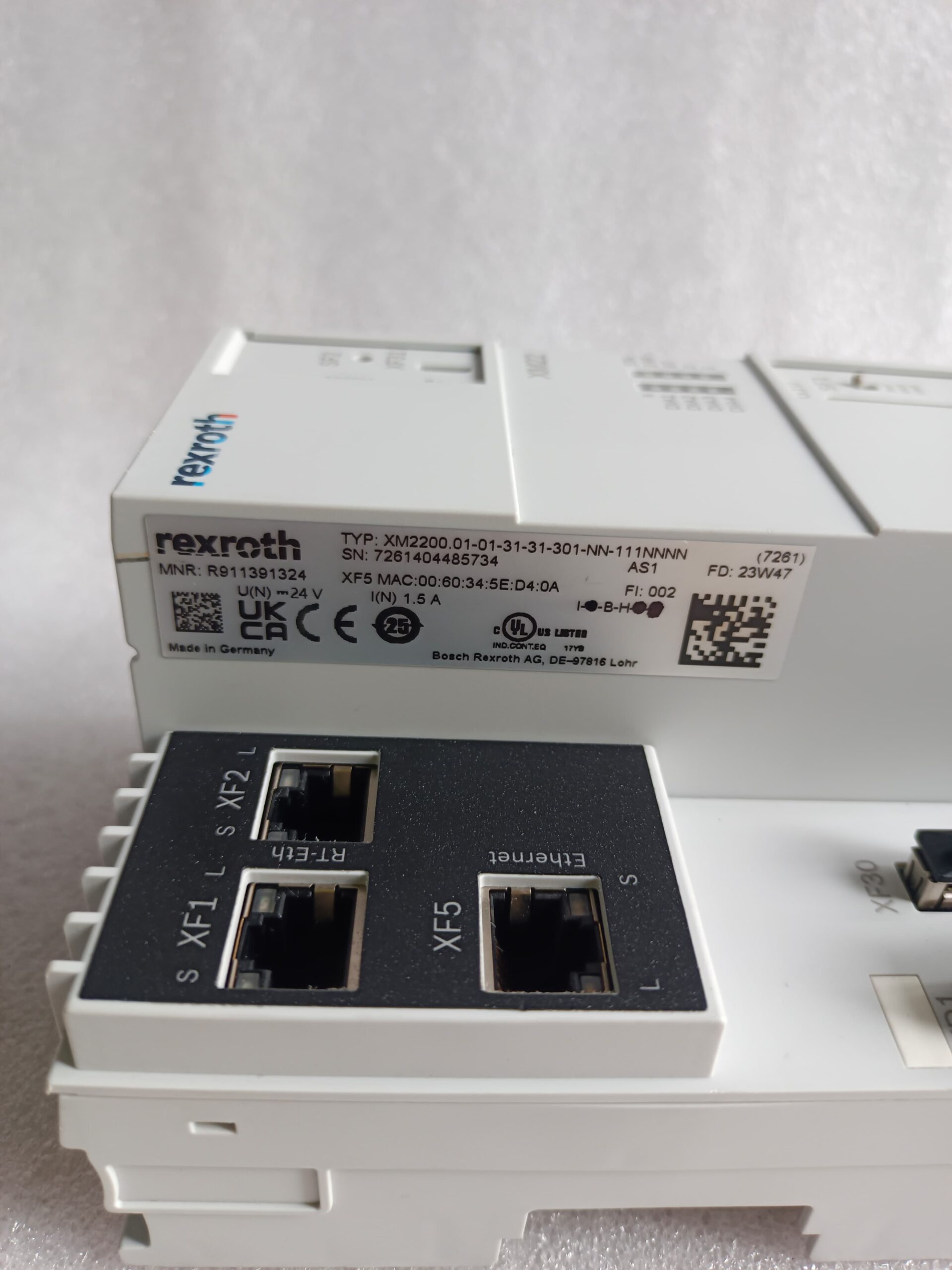Rexroth XM2200.01-01-31-31-301-NN-111NNNN Industrial Motion Control Drive – High Performance Automation Controller thumbnail 5