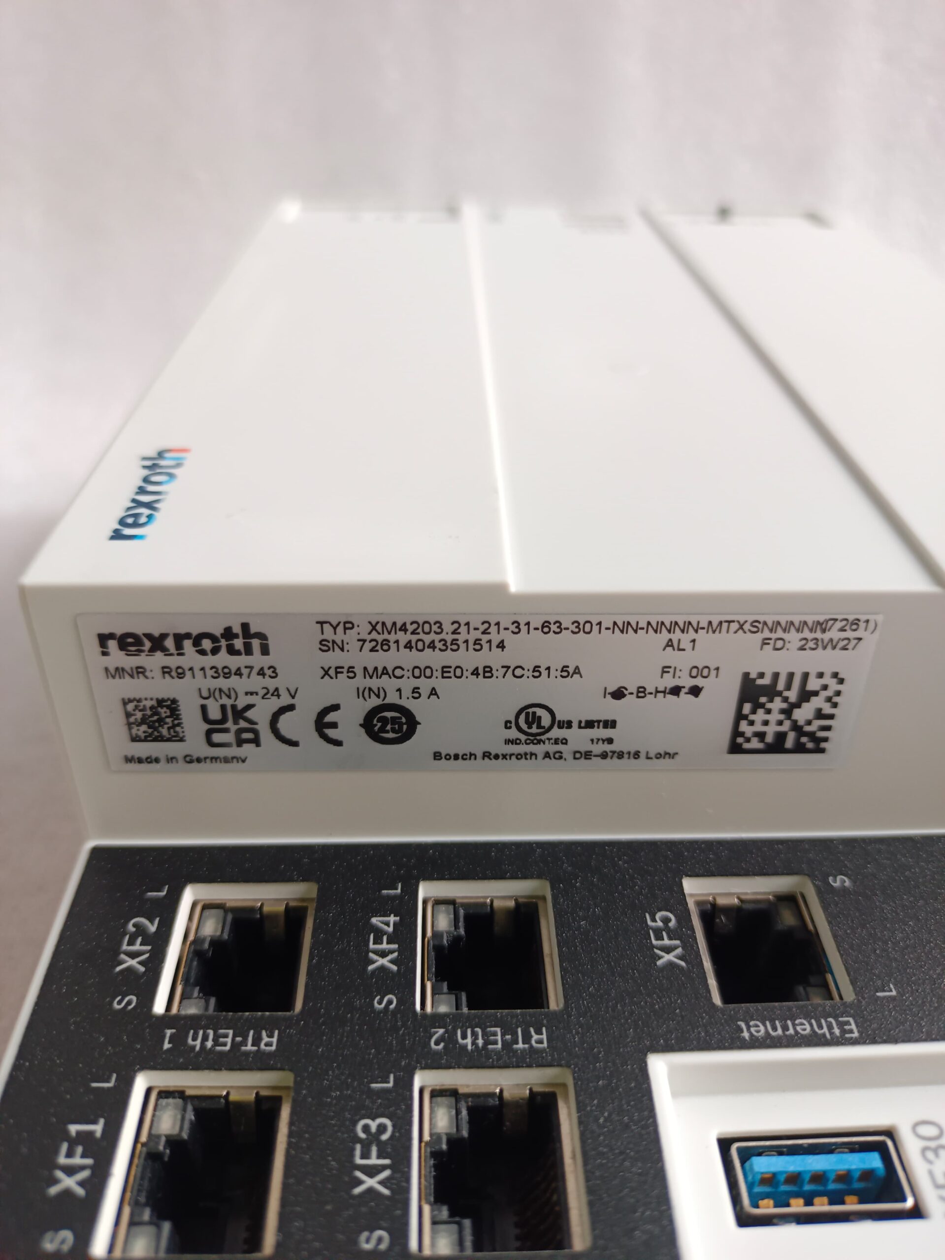 Bosch Rexroth XM4203.21-21-31-63-301-NN-NNNN-MTXSNNNNN CNC Motion Control System – Industrial Automation Controller thumbnail 4