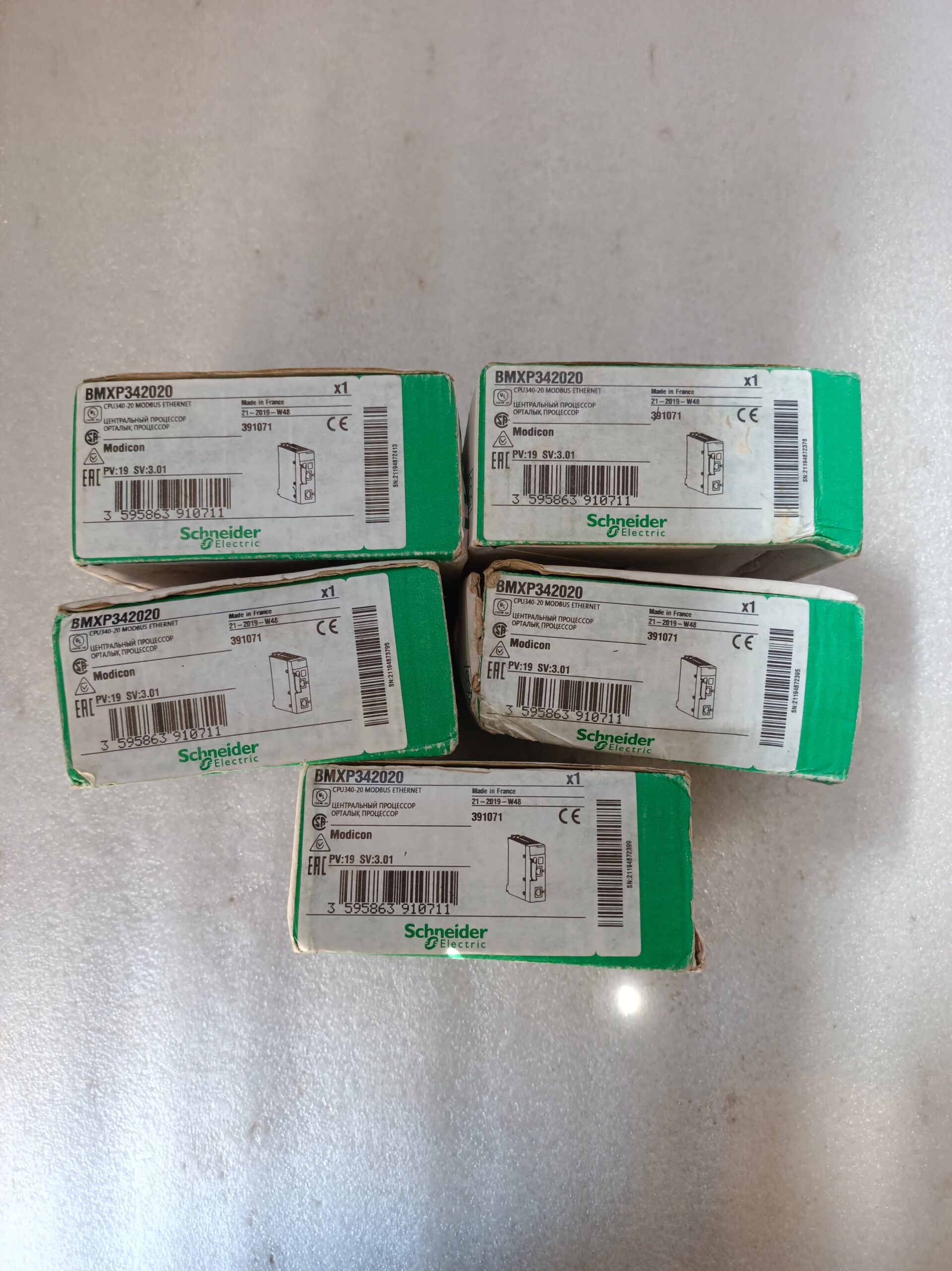 Schneider Electric BMXP342020 CPU340-20 Modicon M340 PLC Processor | Modbus And Ethernet Industrial Automation Controller thumbnail 3