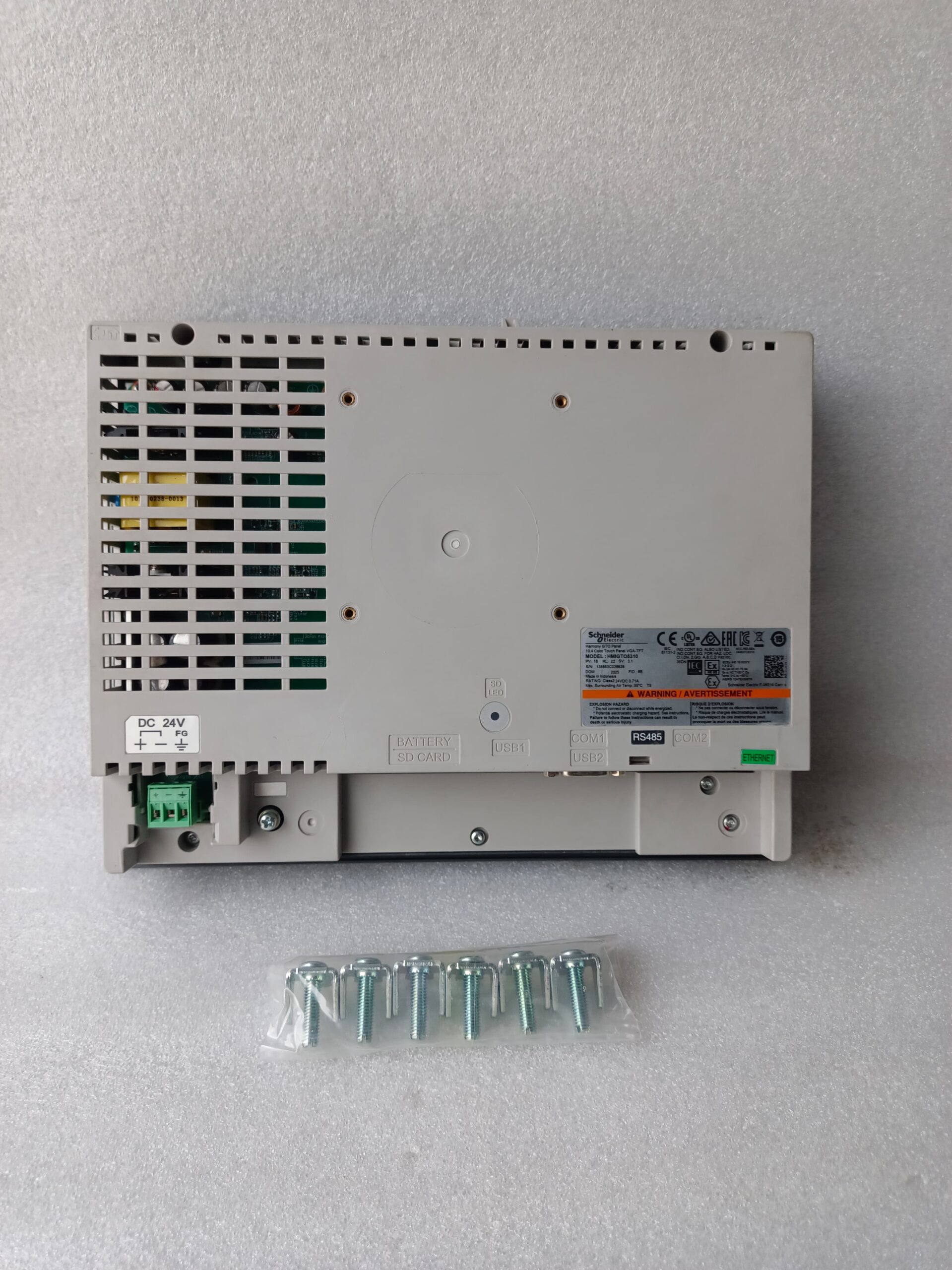 Schneider Magelis HMIGTO5310 HMI Touch Panel | Advanced 10.4” Industrial Operator Interface thumbnail 8