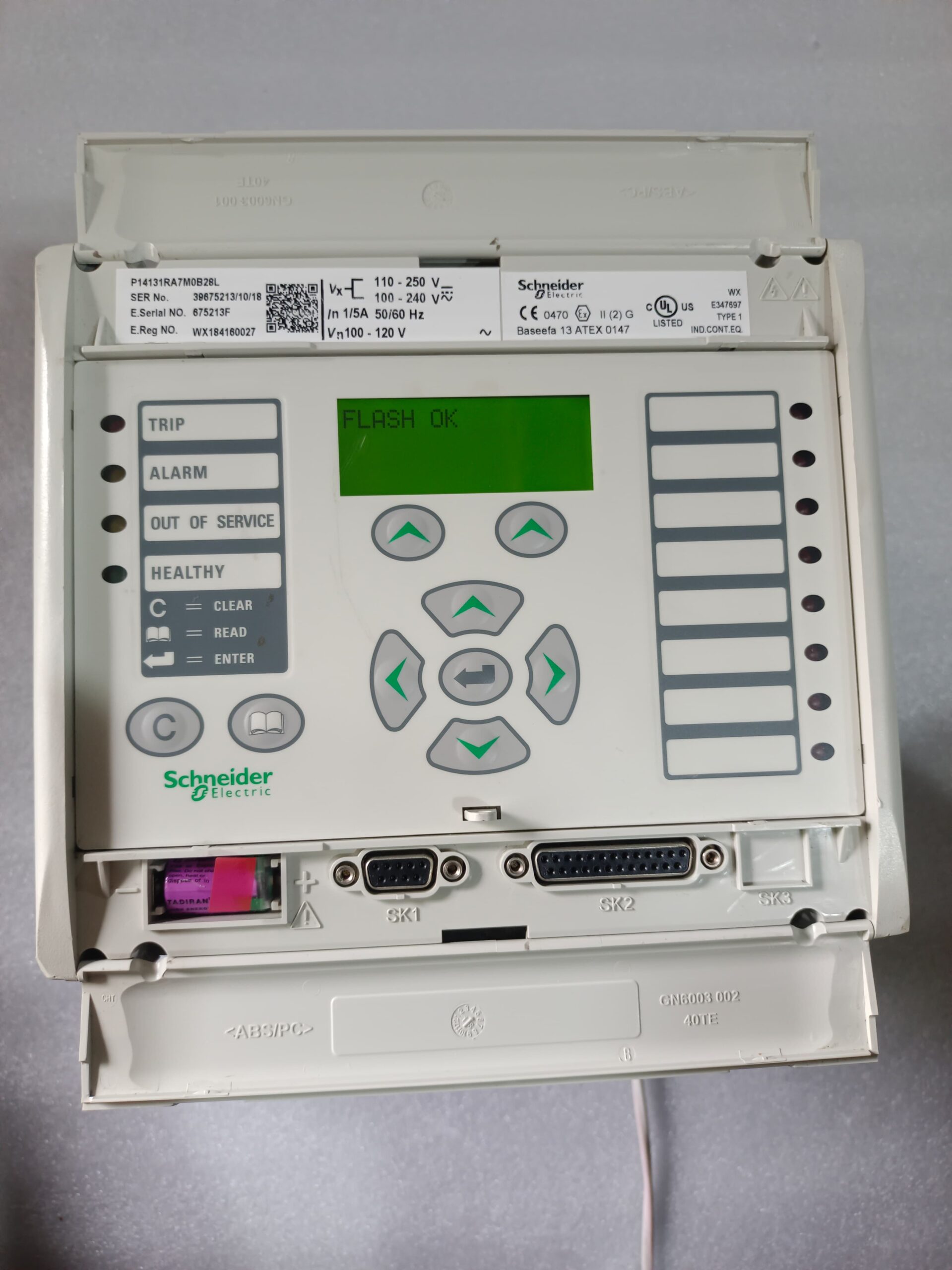 Schneider MiCOM P141 P14131RA7M0B28L Protection Relay – Advanced Feeder And Overcurrent Protection Relay thumbnail 8
