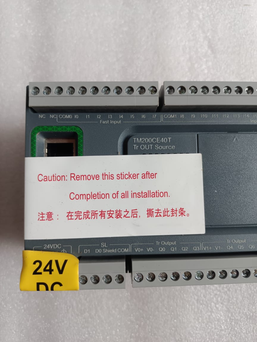 Schneider Electric TM200CE40T Modicon M200 PLC Controller 40 I/O 24VDC Transistor Source Output with Ethernet Communication thumbnail 6