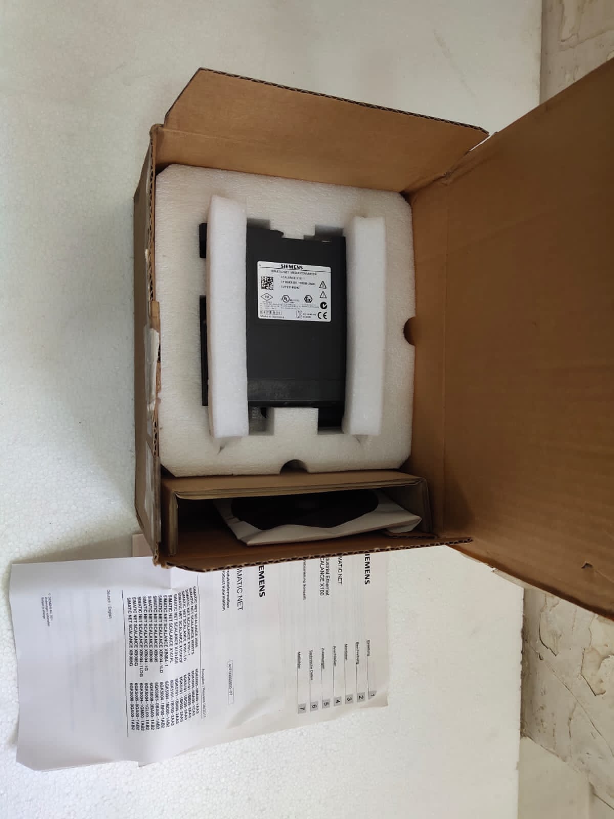 Siemens SCALANCE X101-1 6GK5101-1BB00-2AA3 SIMATIC NET Media Converter | Industrial Ethernet Fiber Optic Converter thumbnail 11