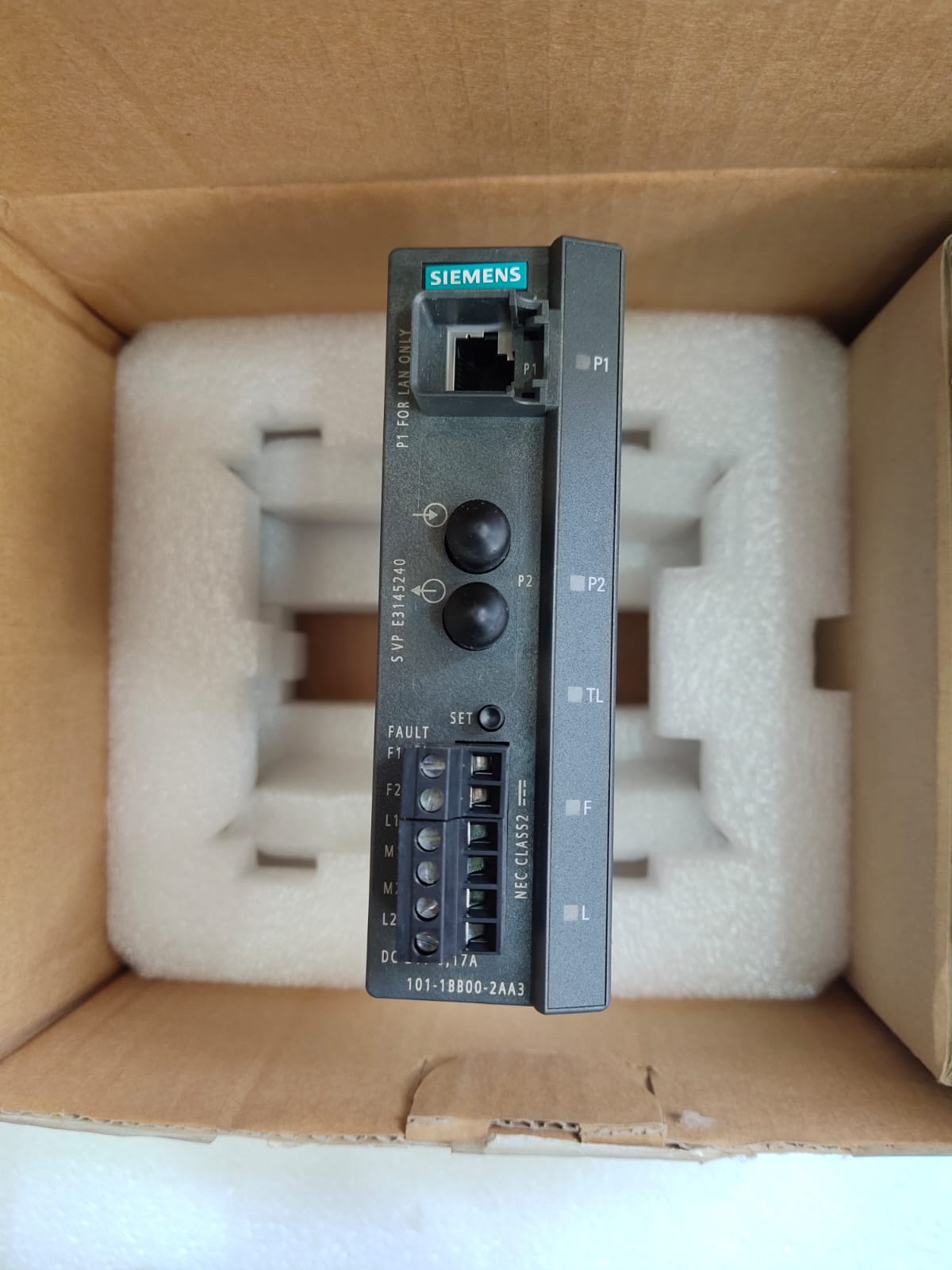 Siemens SCALANCE X101-1 6GK5101-1BB00-2AA3 SIMATIC NET Media Converter | Industrial Ethernet Fiber Optic Converter thumbnail 6