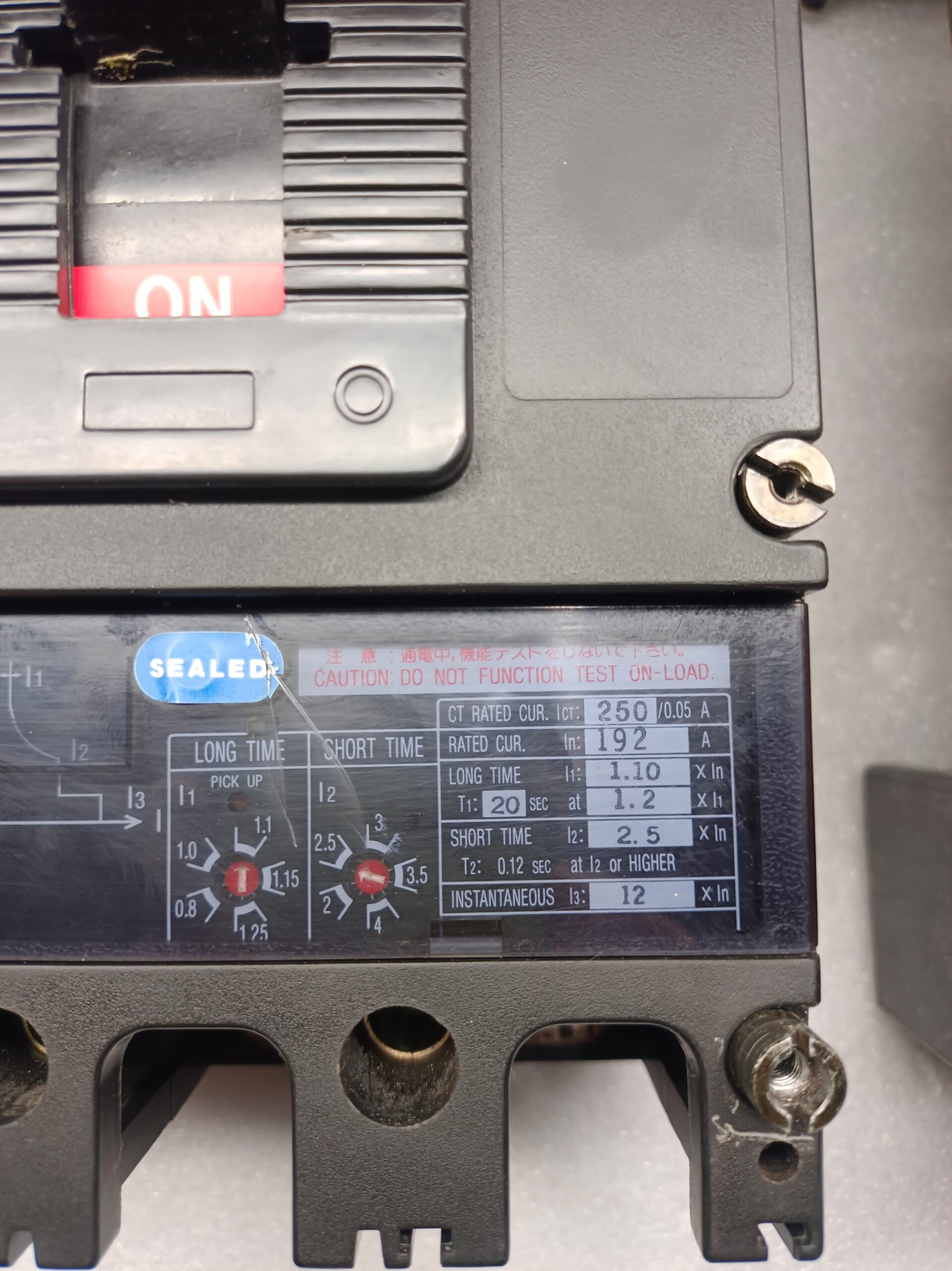 TERASAKI AME3B Air Circuit Breaker 250A 3 Pole with XMD4M Motor Operator | AC 200-220V ACB Power Distribution Solution thumbnail 10