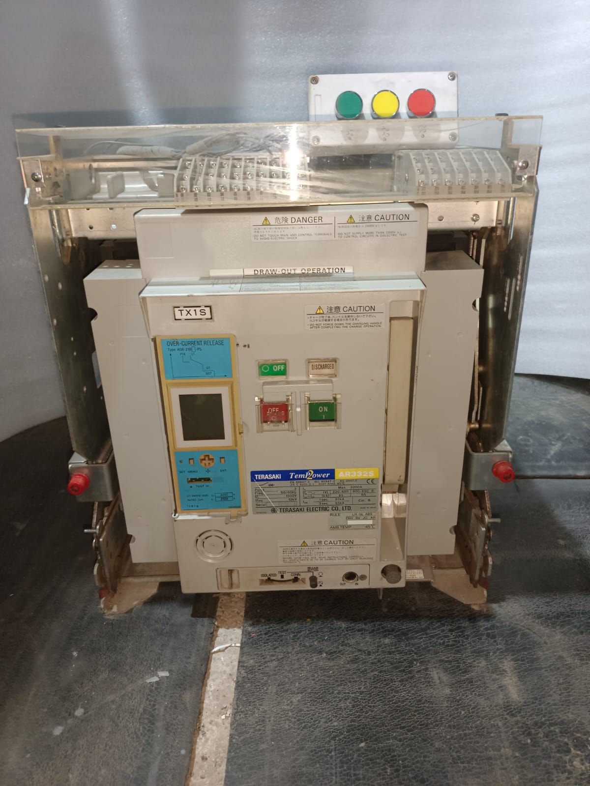 TERASAKI TemPower2 AR332S Air Circuit Breaker 3200A 3 Pole | Industrial Low Voltage ACB for Power Distribution thumbnail 10