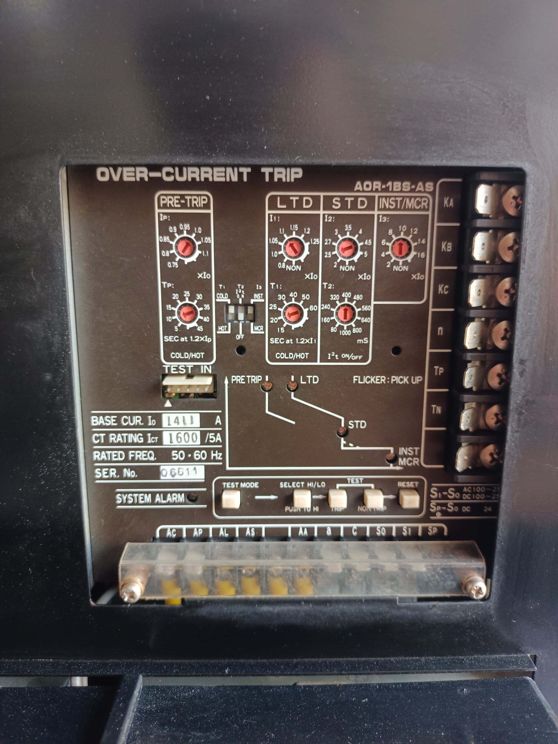 Terasaki AT16 Air Circuit Breaker TemPower 1600A 3 Pole Automatic (EDO) UVT 110V AC | High Performance ACB for Industrial Power Distribution thumbnail 5