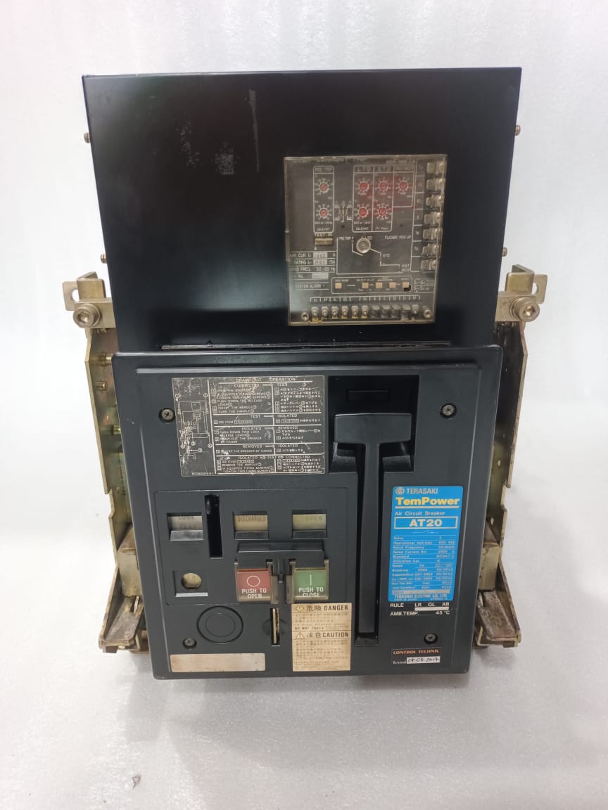 Terasaki AT20 TemPower Air Circuit Breaker 2000AMP, 3 Pole Automatic EDO Type with UVT 440V AC | Heavy Duty Industrial ACB thumbnail 2