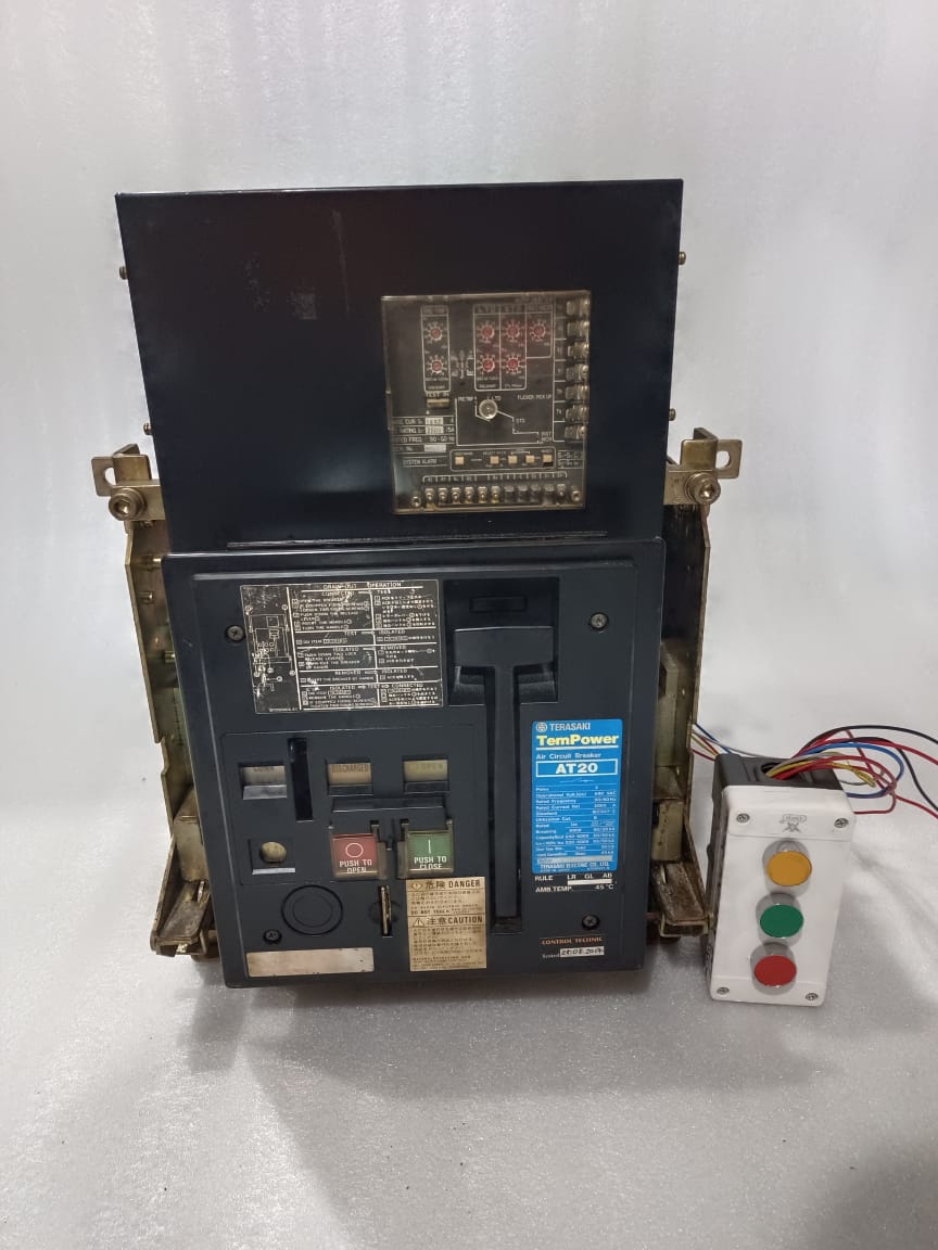 Terasaki AT20 TemPower Air Circuit Breaker 2000AMP, 3 Pole Automatic EDO Type with UVT 440V AC | Heavy Duty Industrial ACB thumbnail 8