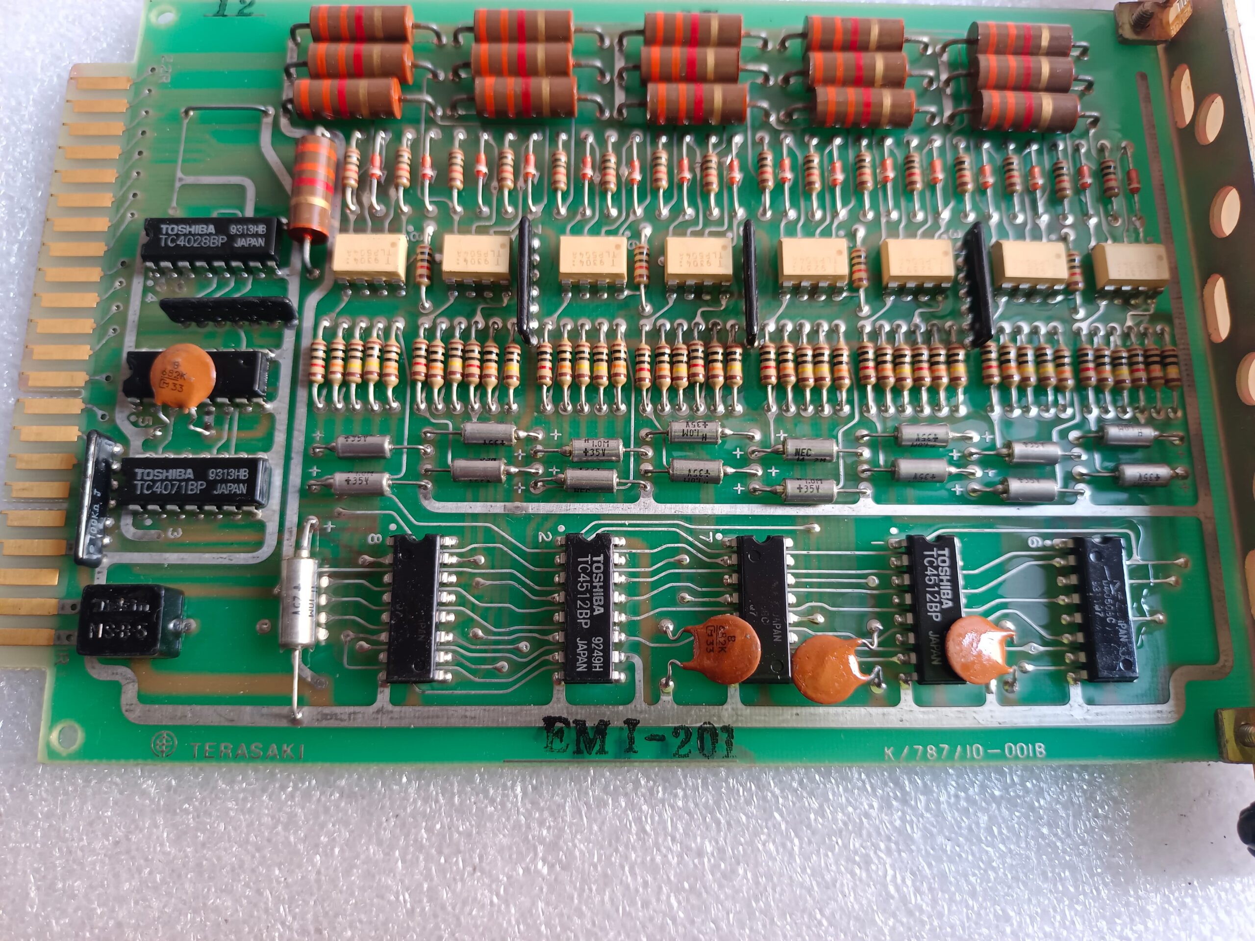 Terasaki EMI-201 Input Interface K/787/10-001B Circuit Board | Industrial Input Interface PCB Module thumbnail 6