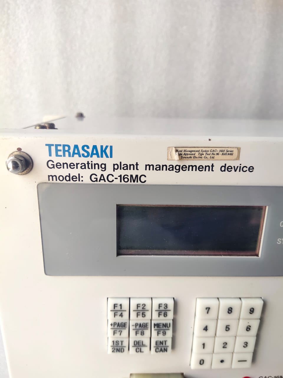 Terasaki GAC-16MC EIN-103 Generating Plant Management System – Advanced Generator Control Power Management Device thumbnail 2