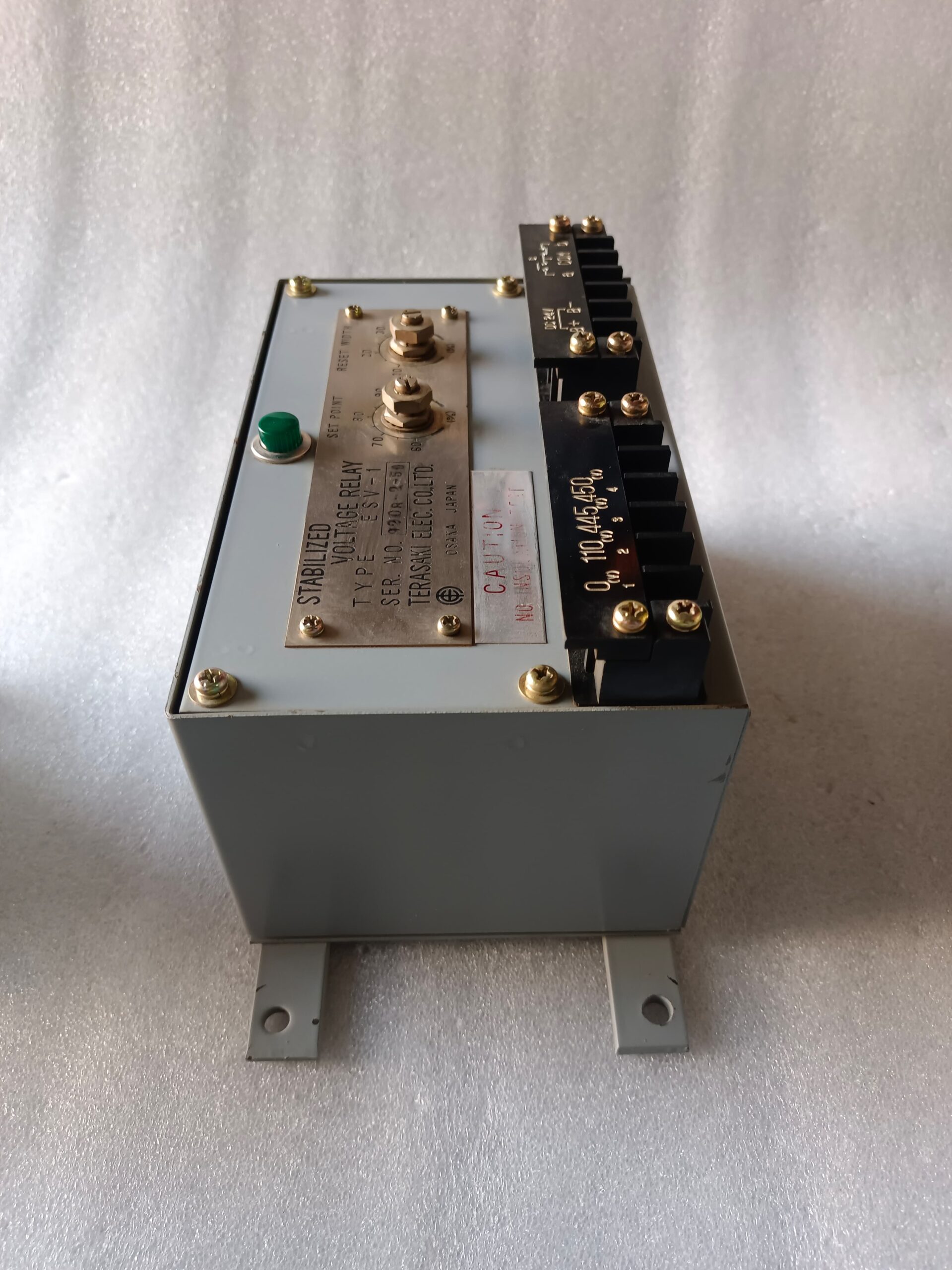Terasaki ESV-1 Stabilized Voltage Relay – Advanced Electrical Voltage Monitoring And Protection Relay thumbnail 9