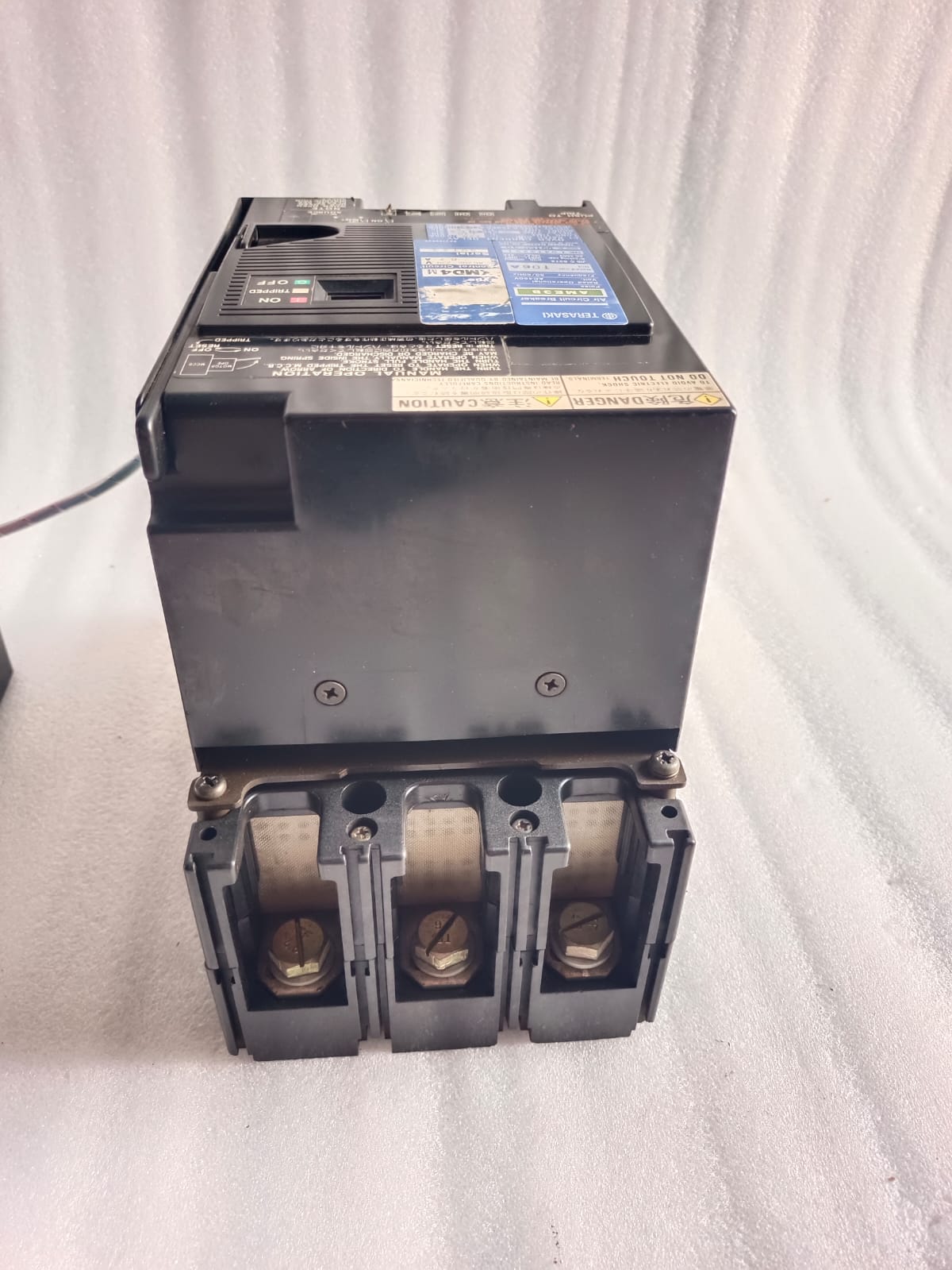 TERASAKI AME3B Air Circuit Breaker Motor Operator XMD4M 106A 3 Pole | ACB Automatic Spring Charging Motor Unit thumbnail 12
