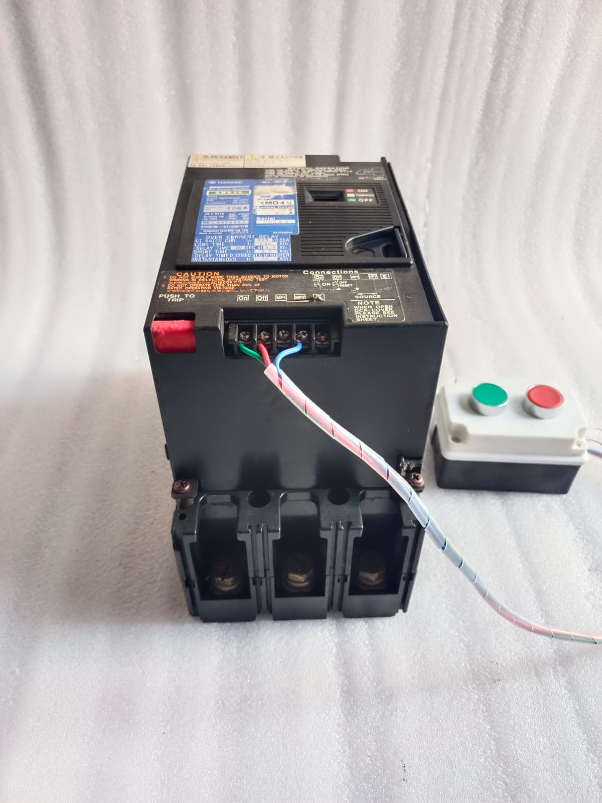 TERASAKI AME3B Air Circuit Breaker Motor Operator XMD4M 106A 3 Pole | ACB Automatic Spring Charging Motor Unit thumbnail 10