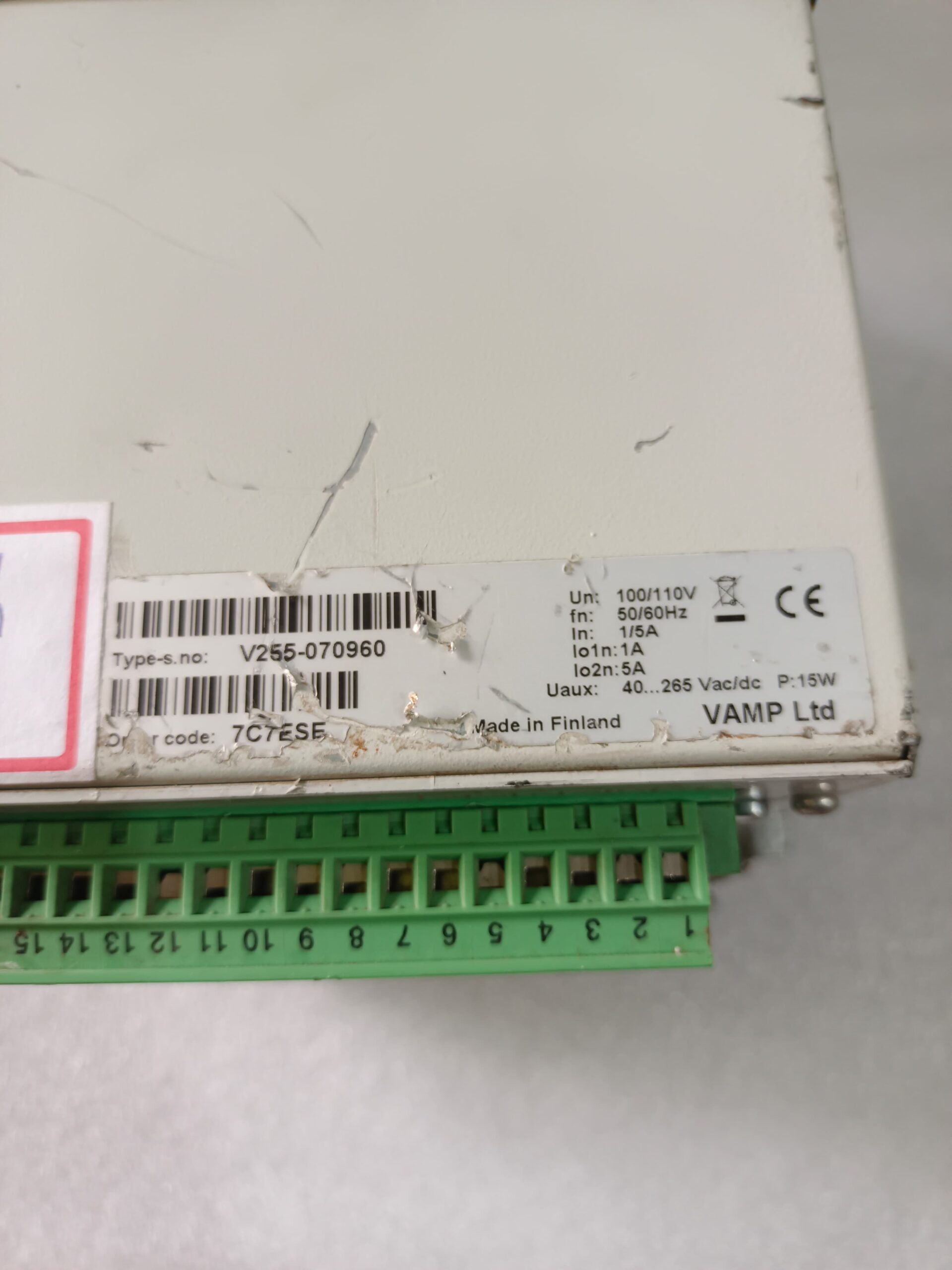 Schneider VAMP255 V255-070960 Feeder Manager – Advanced Digital Feeder Protection And Control Unit thumbnail 7