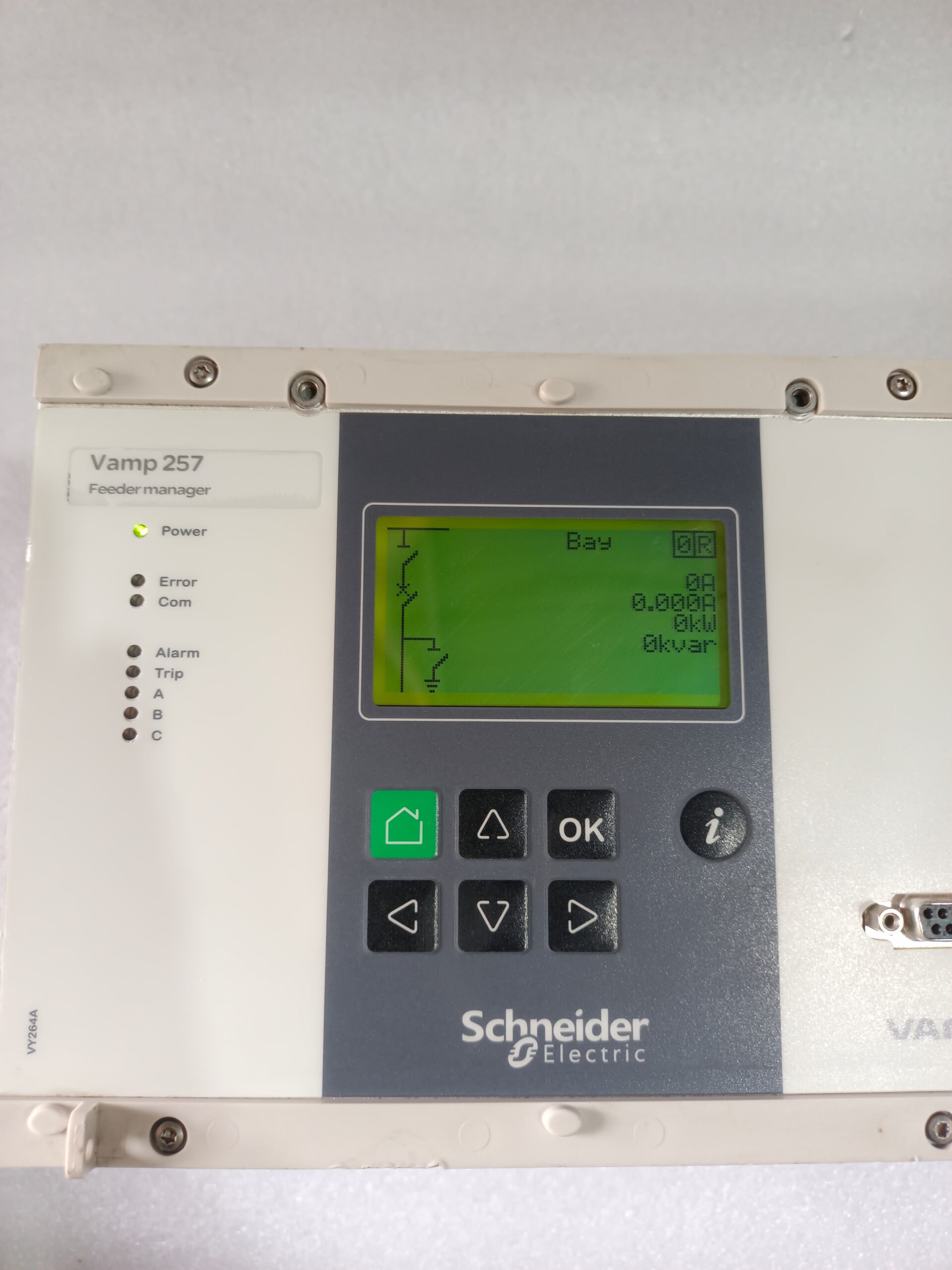 Schneider Electric VAMP 257 V257-061590 V257-7C9ECM Feeder Manager Protection Relay | Intelligent Feeder Protection Device thumbnail 12