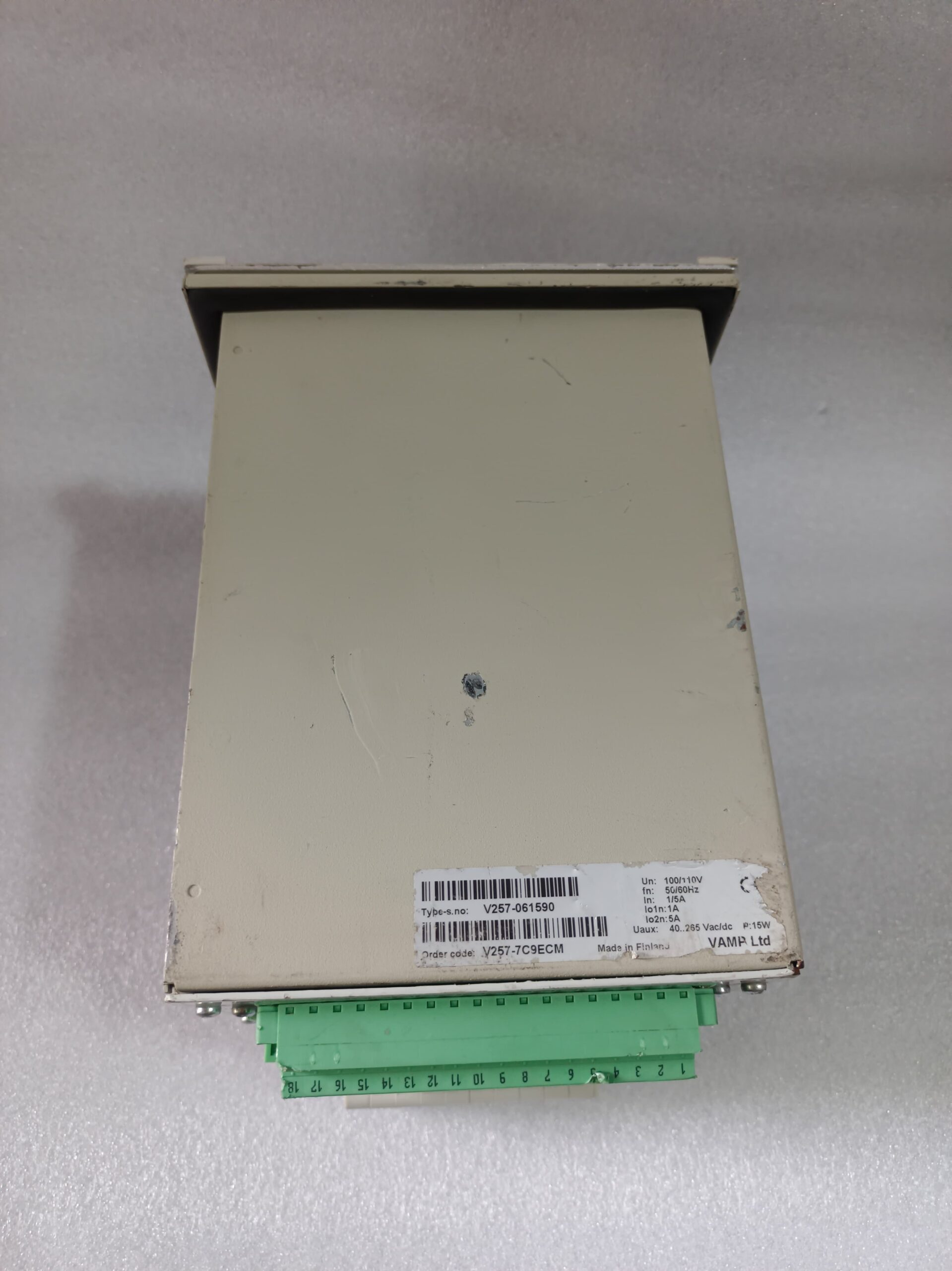 Schneider Electric VAMP 257 V257-061590 V257-7C9ECM Feeder Manager Protection Relay | Intelligent Feeder Protection Device thumbnail 5