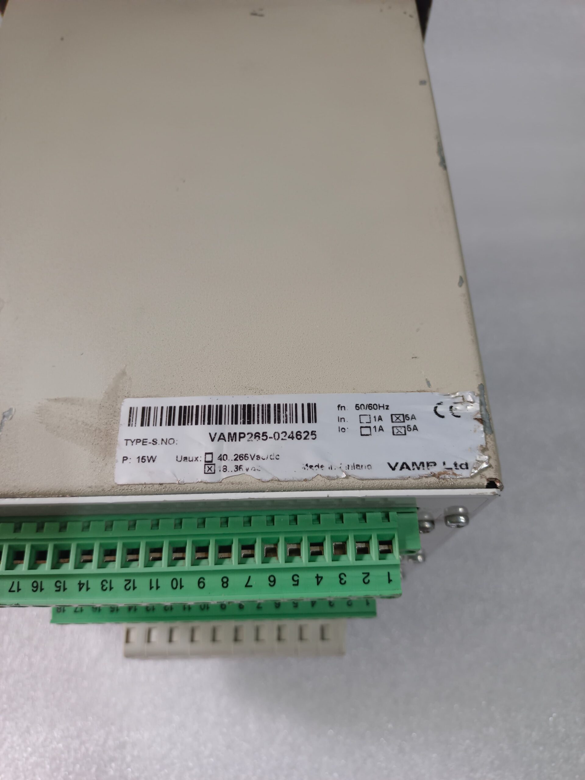 Schneider VAMP265 VAMP265-024625 Differential Relay – Advanced Digital Protection And Power System Monitoring Relay thumbnail 6
