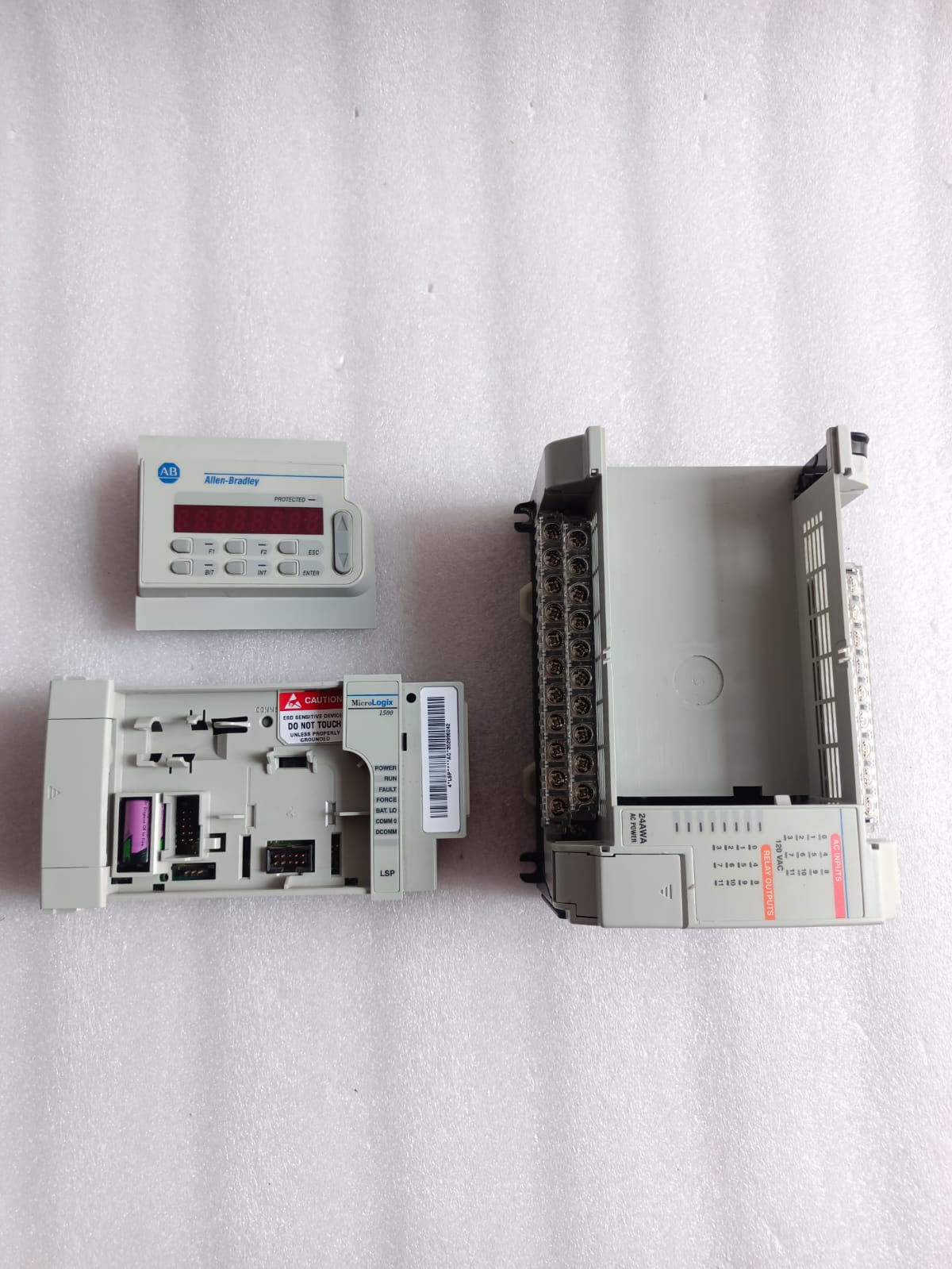 Allen-Bradley 1764-24AWA MicroLogix 1500 PLC Controller Module – Compact Industrial Automation CPU Unit thumbnail 10
