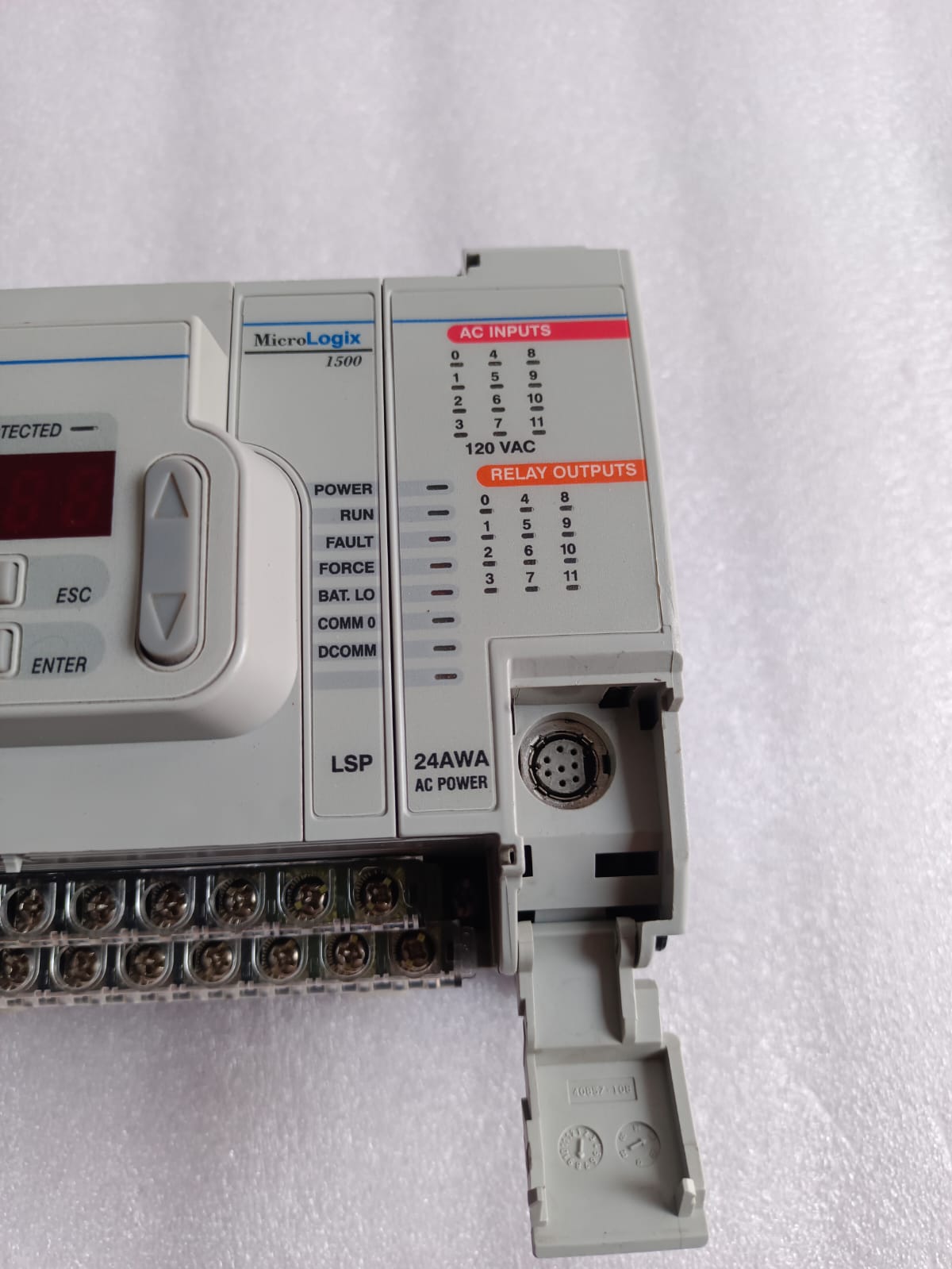 Allen-Bradley 1764-24AWA MicroLogix 1500 PLC Controller Module – Compact Industrial Automation CPU Unit thumbnail 12