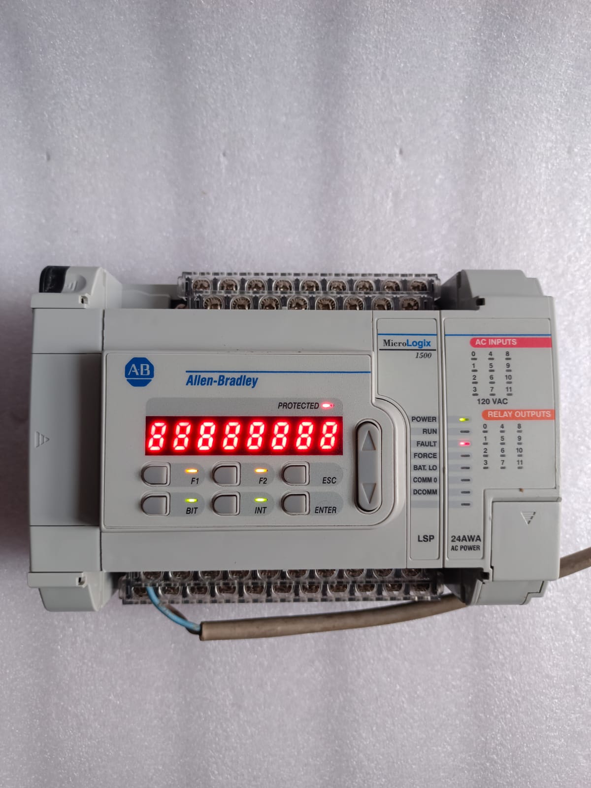 Allen-Bradley 1764-24AWA MicroLogix 1500 PLC Controller Module – Compact Industrial Automation CPU Unit thumbnail 13