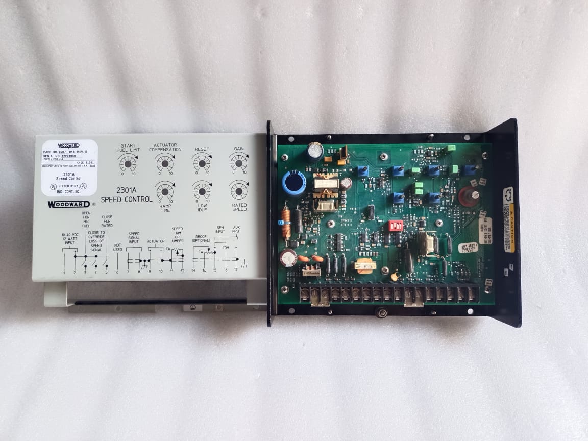 Woodward 2301 Speed Control 9907-014 – Digital Load Sharing And Engine Governing Control Module thumbnail 8