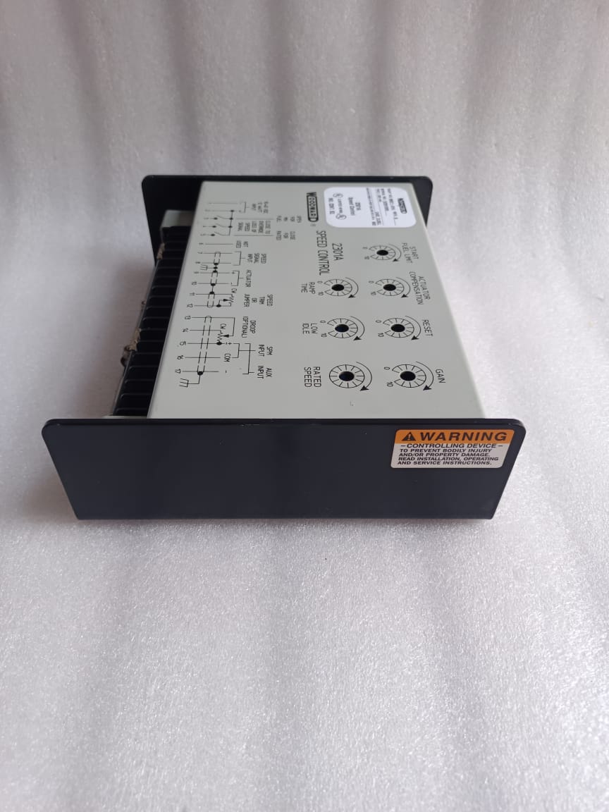 Woodward 2301 Speed Control 9907-014 – Digital Load Sharing And Engine Governing Control Module thumbnail 11