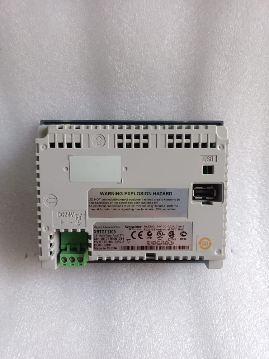 Schneider Electric Magelis XBTGT1105 HMI | 10.4 Touchscreen Industrial Operator Interface Panel thumbnail 7