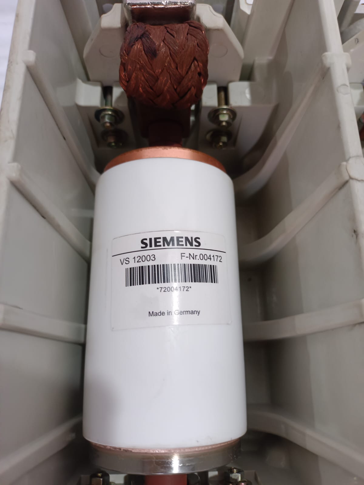 Siemens 3TL6515-0AL2-Z 400A 12kV Vacuum Contactor – Medium Voltage Industrial Switching Contactor thumbnail 13